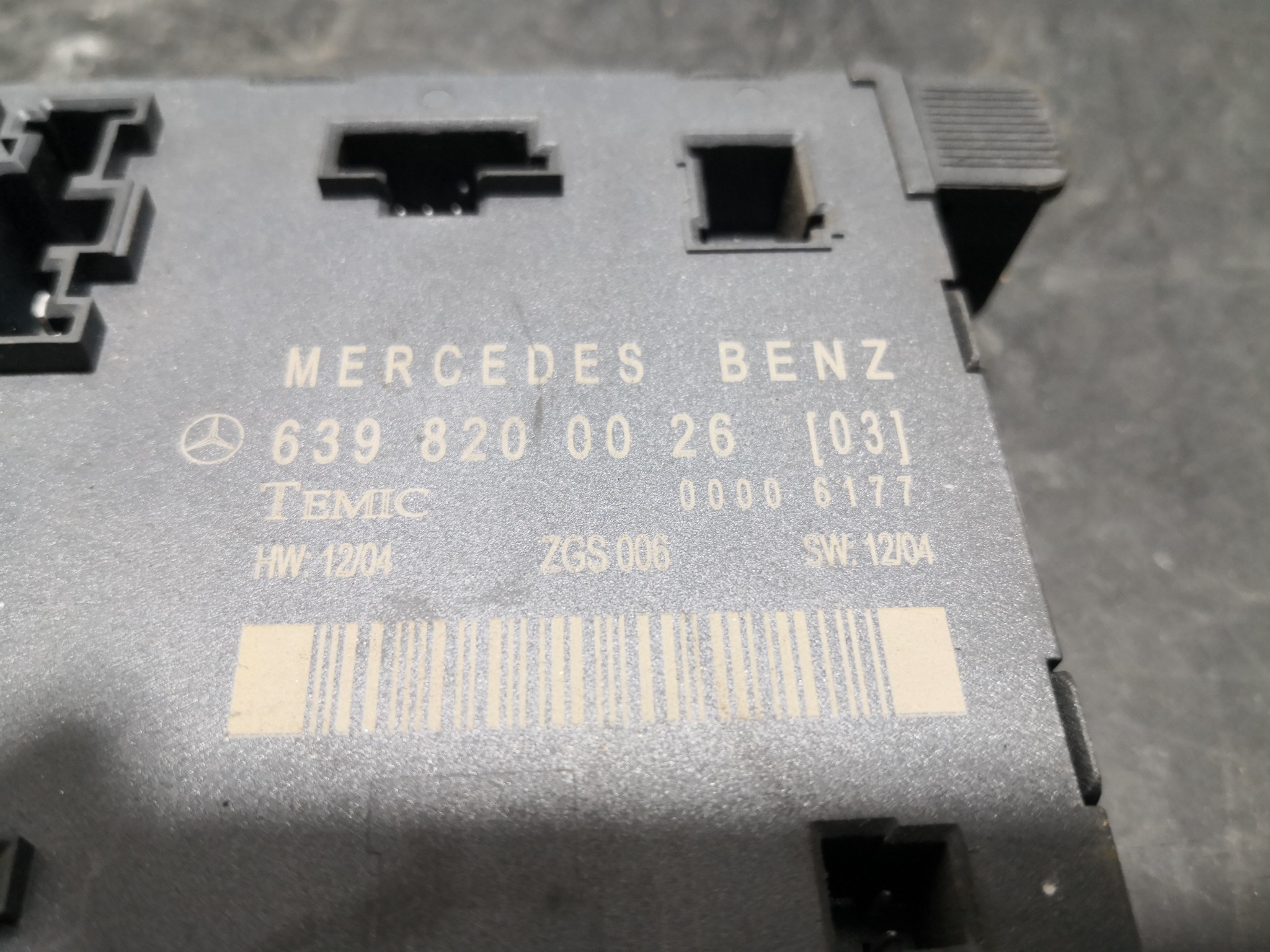 Módulo Porta Frente Esq MERCEDES-BENZ VITO Autocarro (W639) | 03 -  Imagem-1