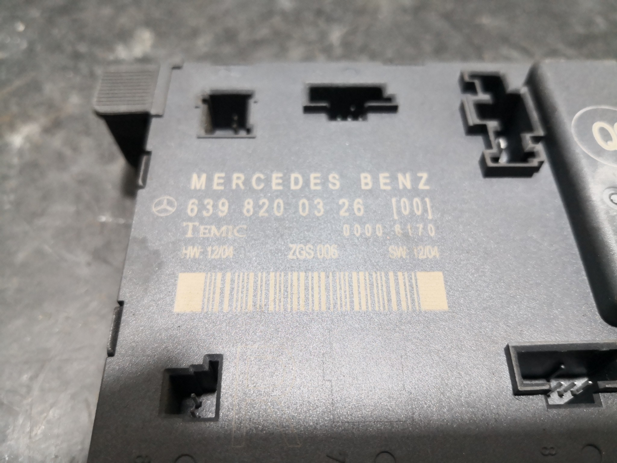 Módulo Porta Frente Dto MERCEDES-BENZ VITO Autocarro (W639) | 03 -  Imagem-1