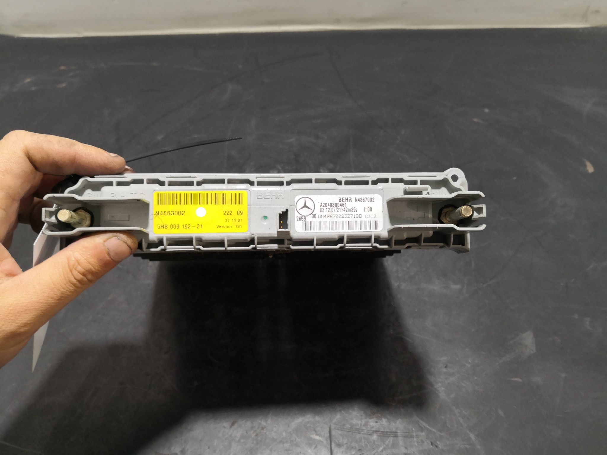 Radiador de Aquecimento Elétrico MERCEDES-BENZ C-CLASS (W204) | 07 - 15 Imagem-1