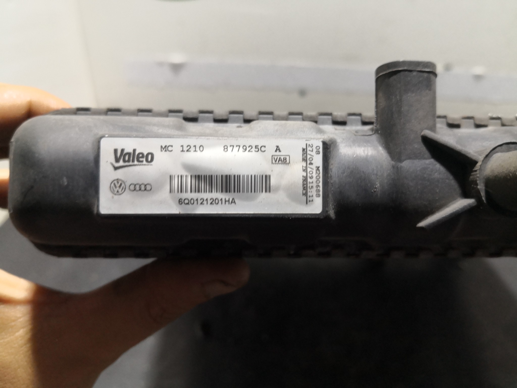 Radiador da água SEAT IBIZA IV (6J5, 6P1) | 08 - 17 Imagem-3