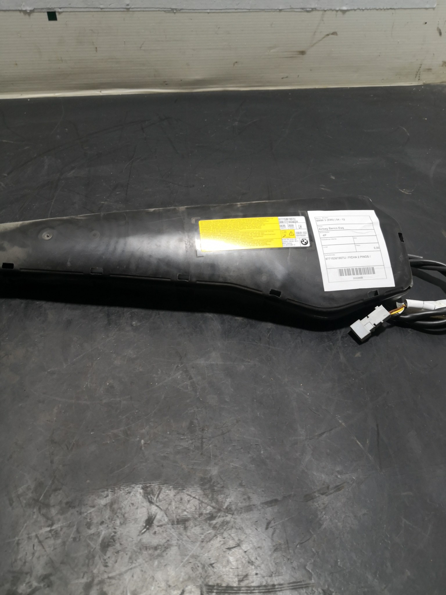Airbag Banco Esq BMW - ID S_89565