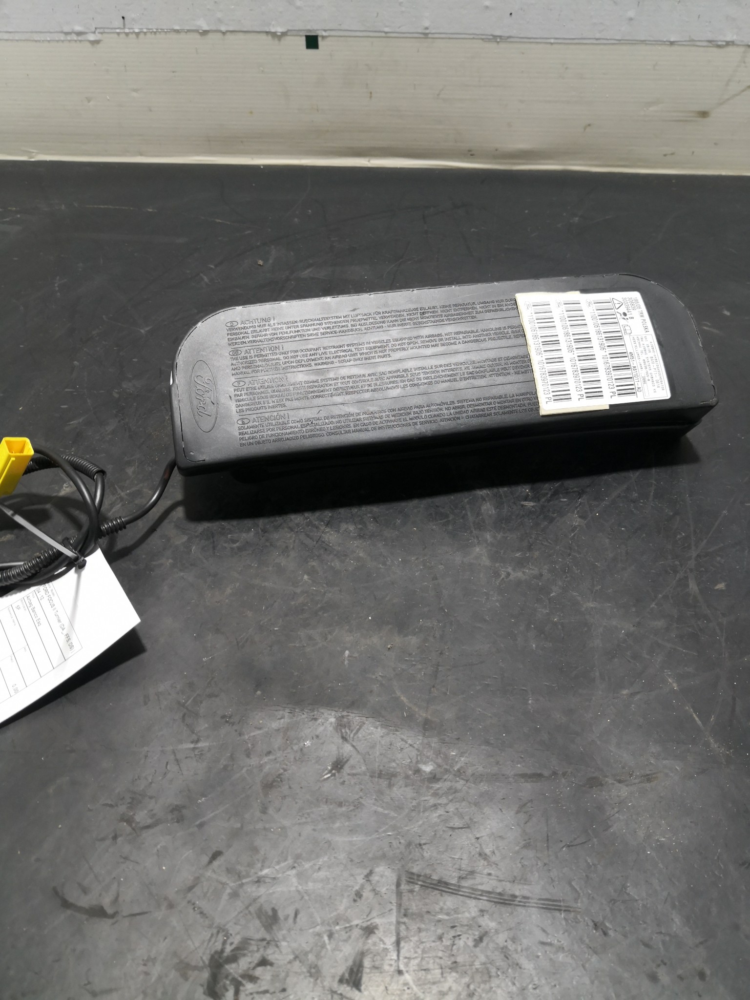 Airbag Banco Esq FORD - ID S_89581