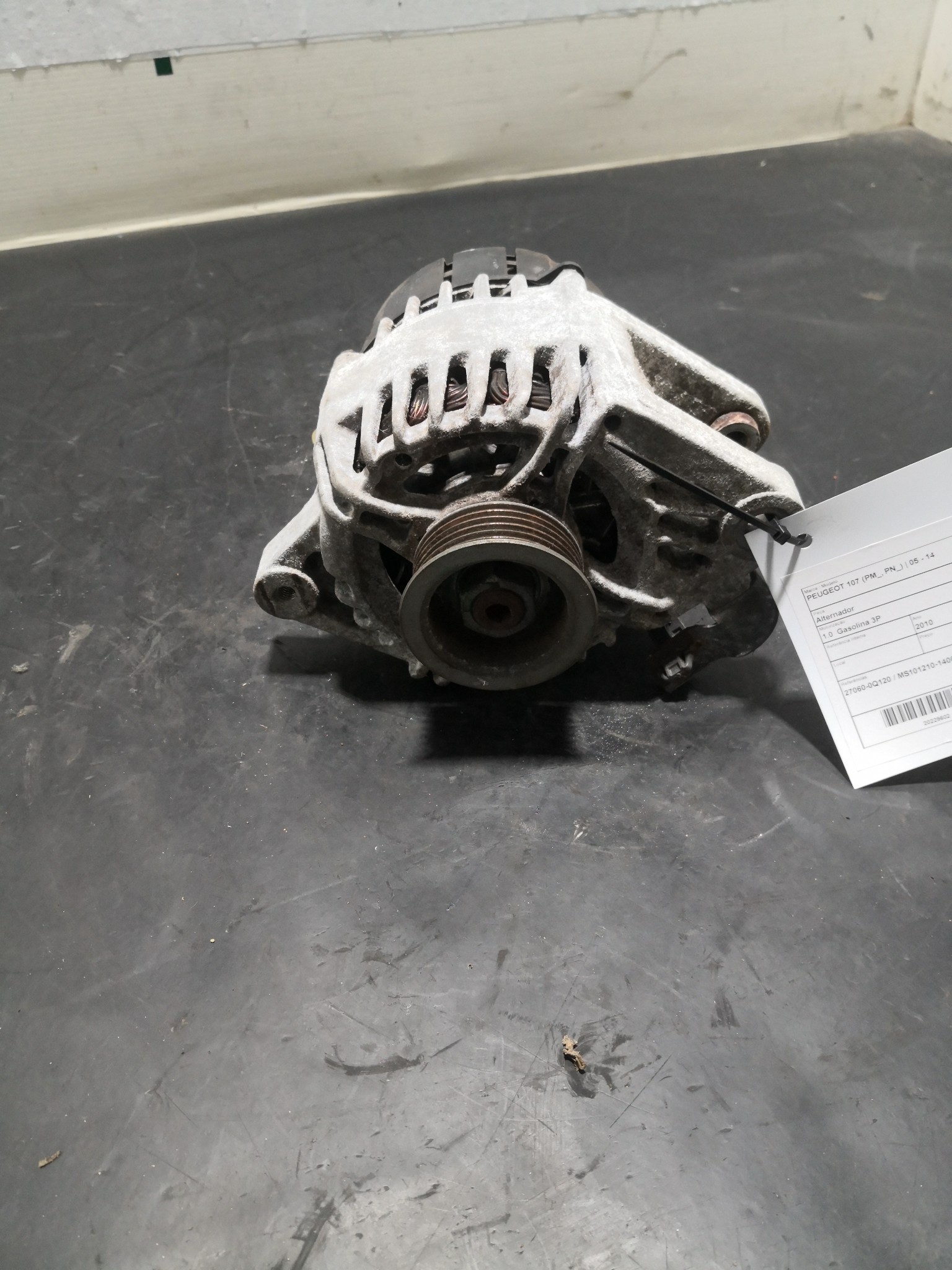 Alternador PEUGEOT - ID S_89601