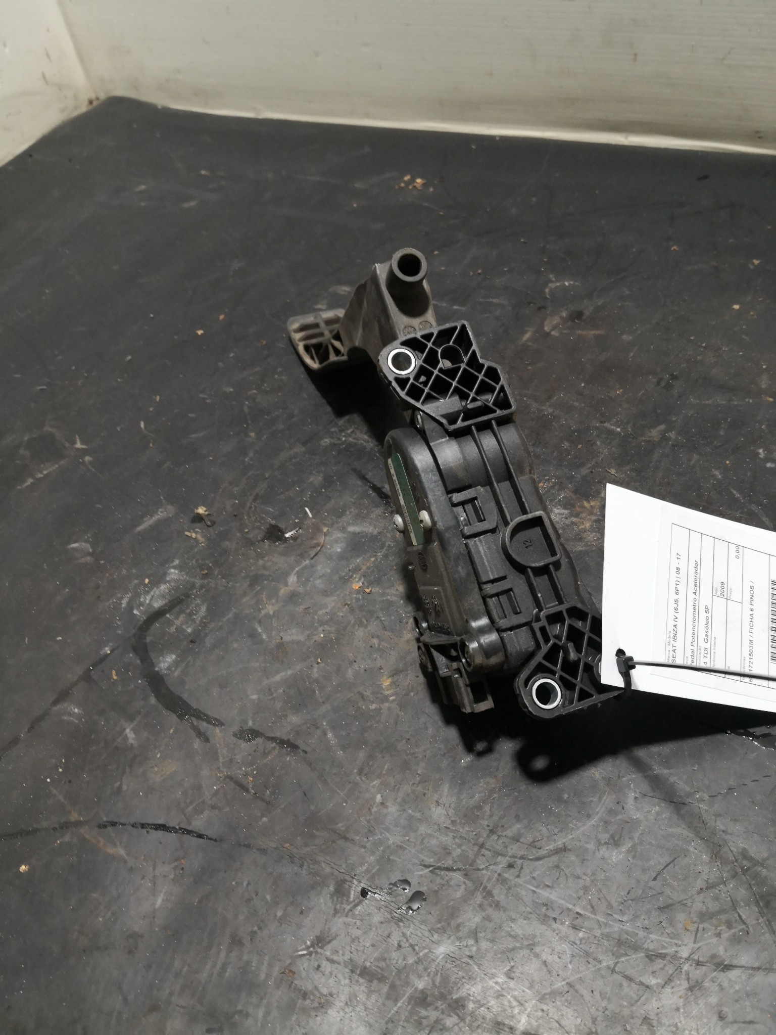 Pedal Potenciometro Acelerador SEAT IBIZA IV (6J5, 6P1) | 08 - 17 Imagem-2