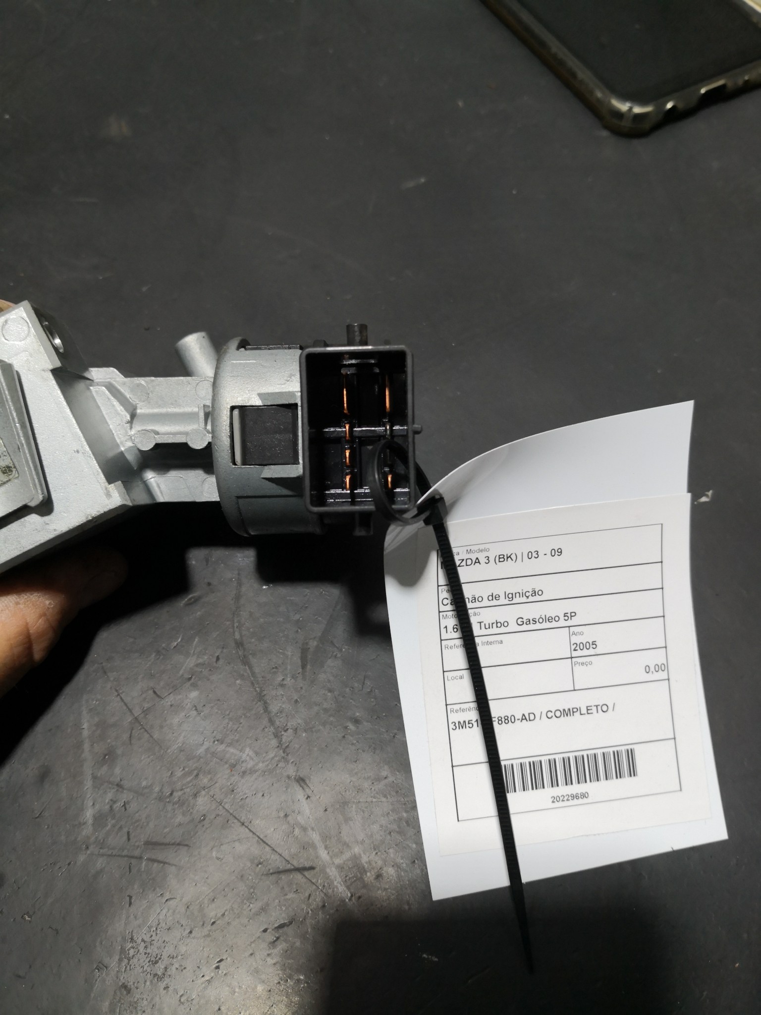 Canhão de Ignição MAZDA - ID S_89679