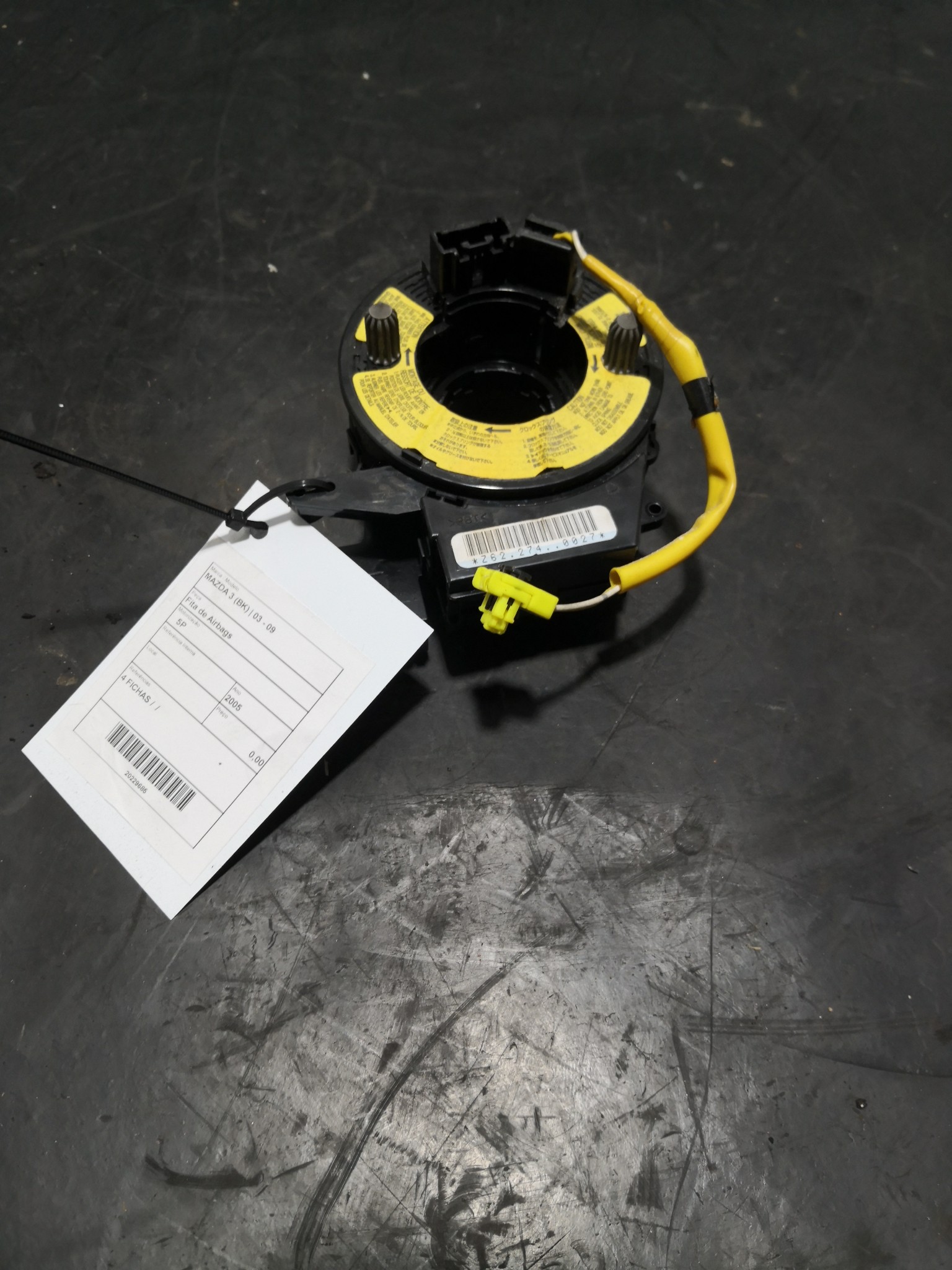 Fita de Airbags MAZDA - ID S_89684