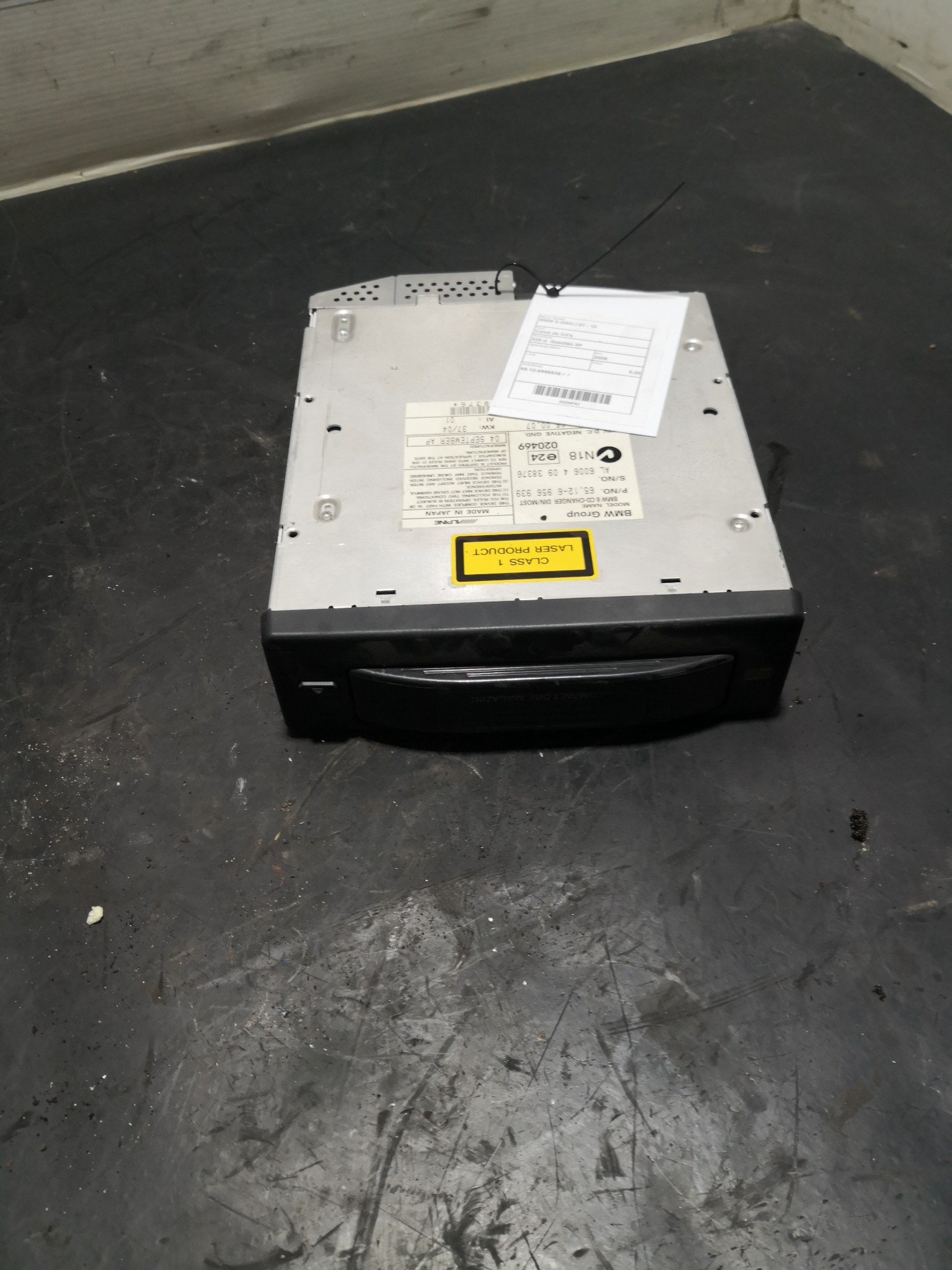 Caixa de Cd's BMW - ID S_89760