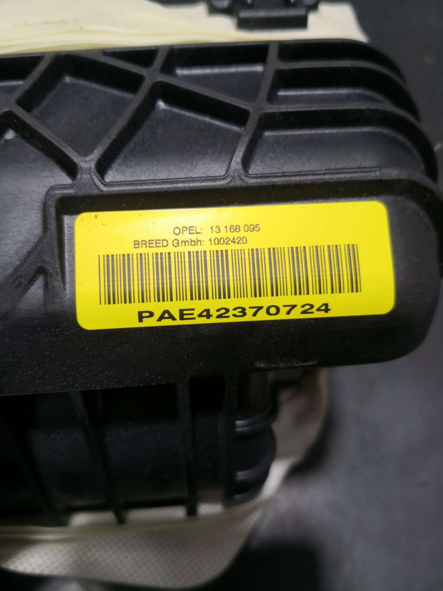 Airbag Passageiro OPEL - ID S_89827