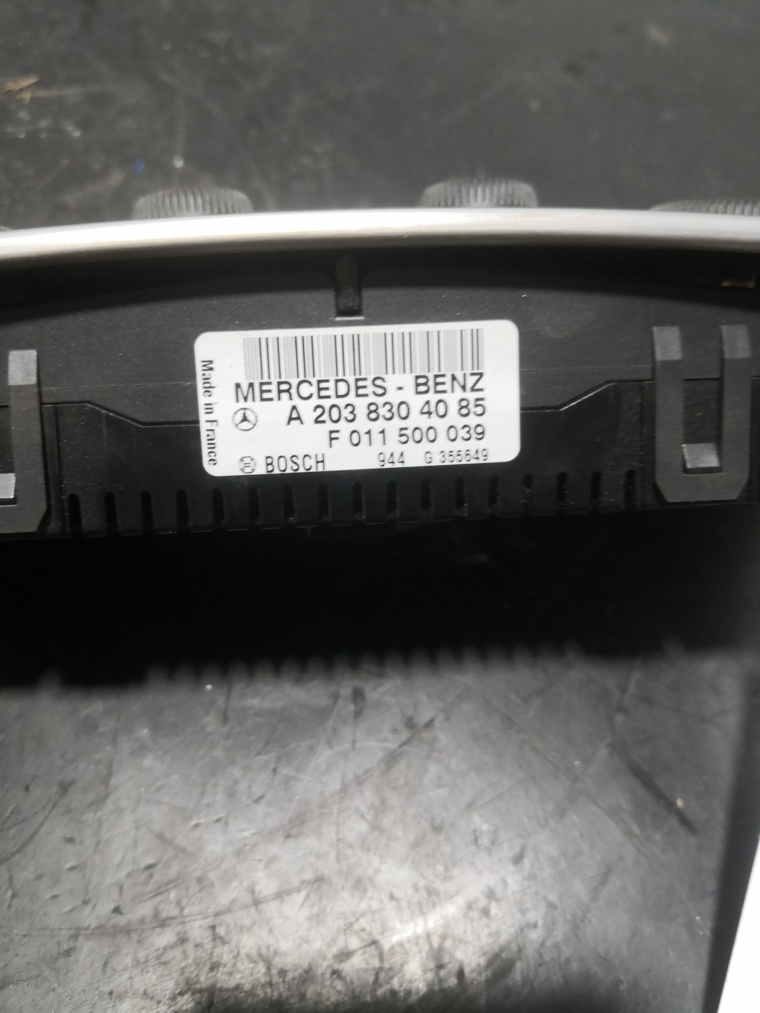 Climatronic MERCEDES-BENZ - ID S_89896