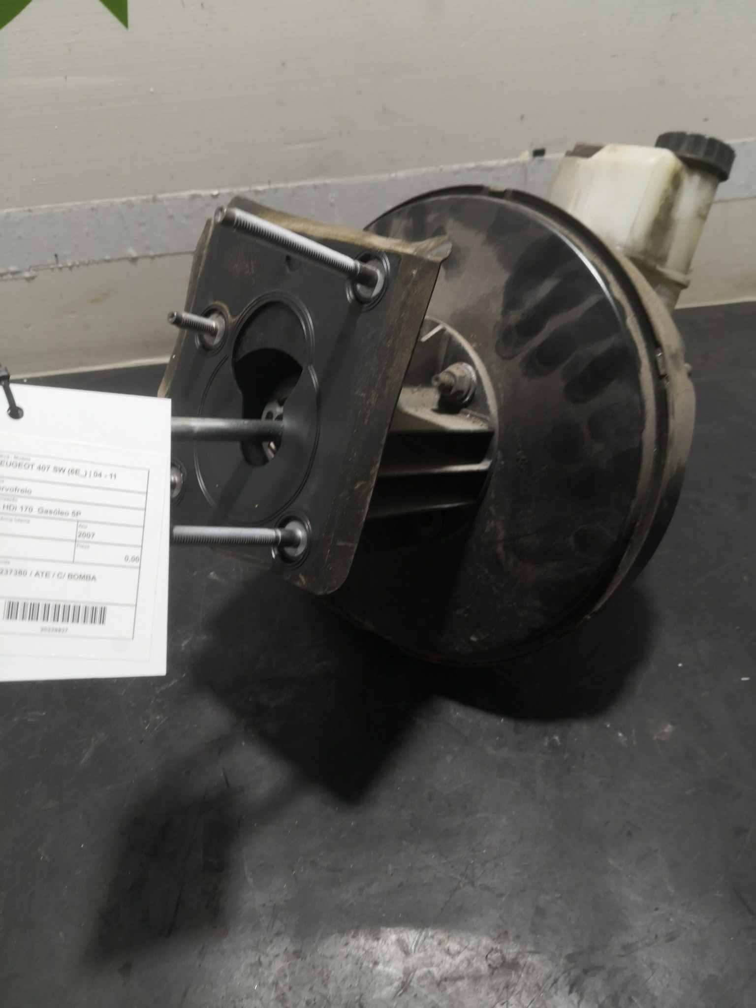 Servofreio  PEUGEOT - ID S_89926