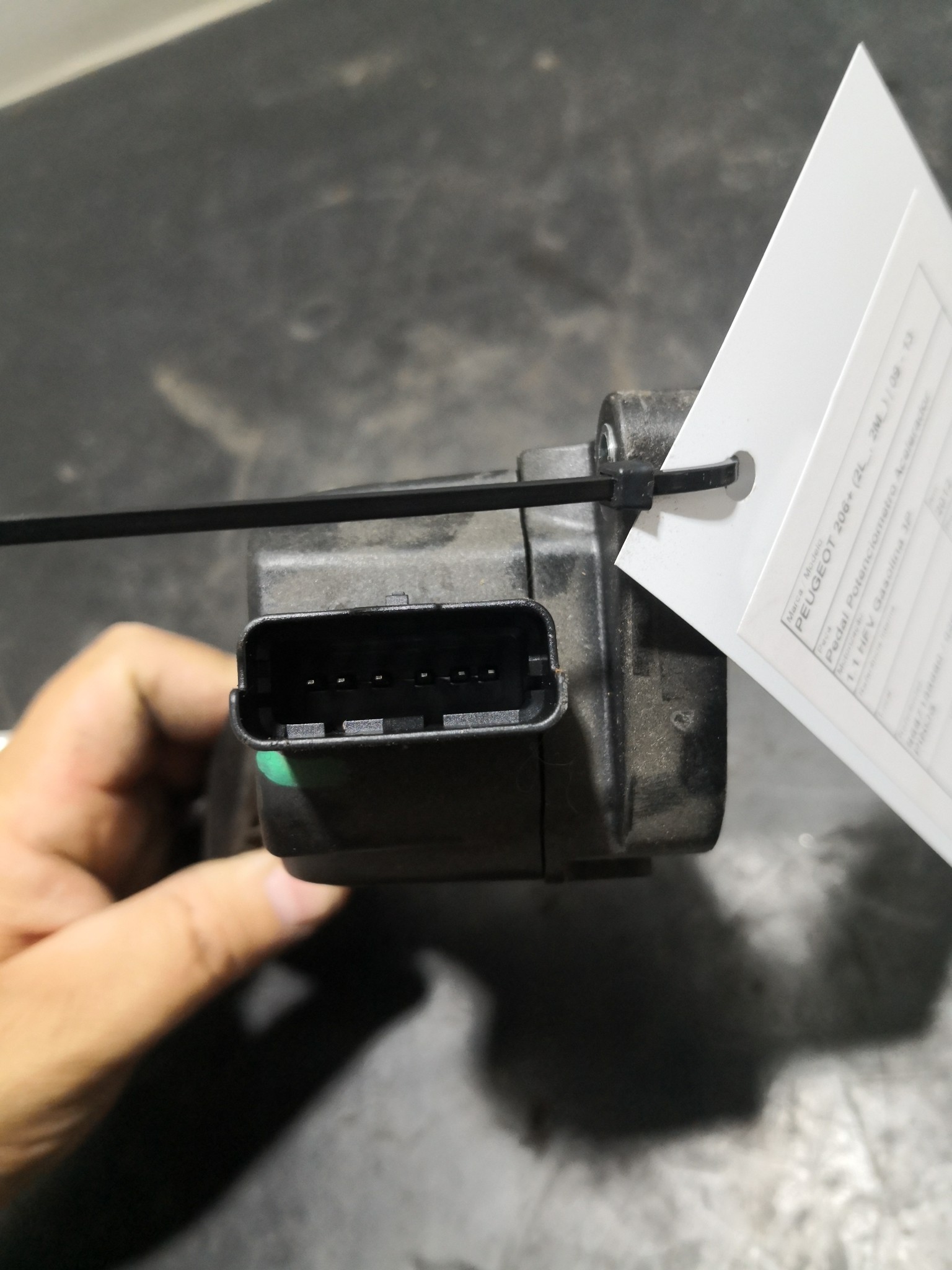 Pedal Potenciometro Acelerador PEUGEOT 206+ (2L_, 2M_) | 09 - 13 Imagem-1