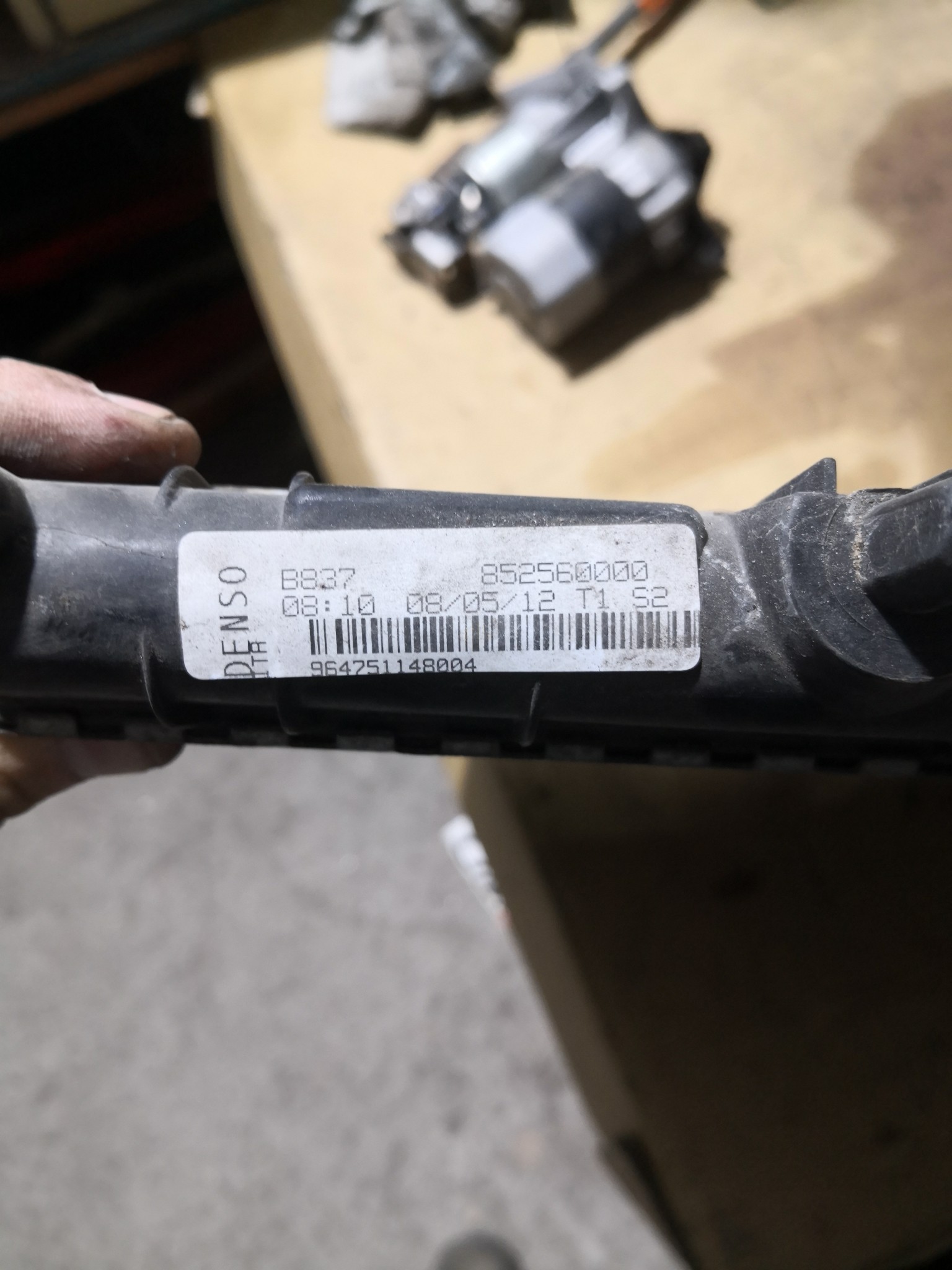 Radiador da água PEUGEOT 206+ (2L_, 2M_) | 09 - 13 Imagem-1