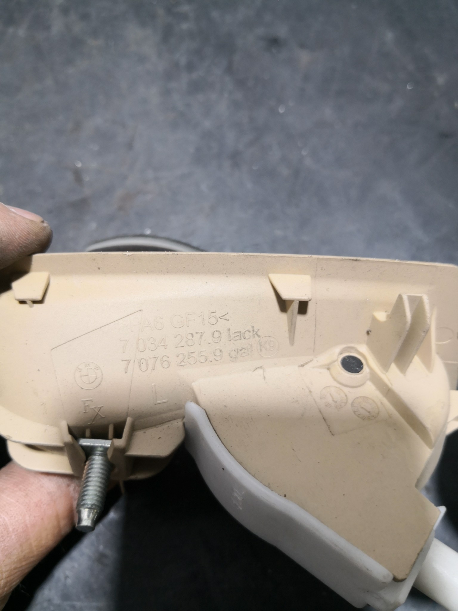 Puxador Interior Frt Esq BMW - ID S_90045