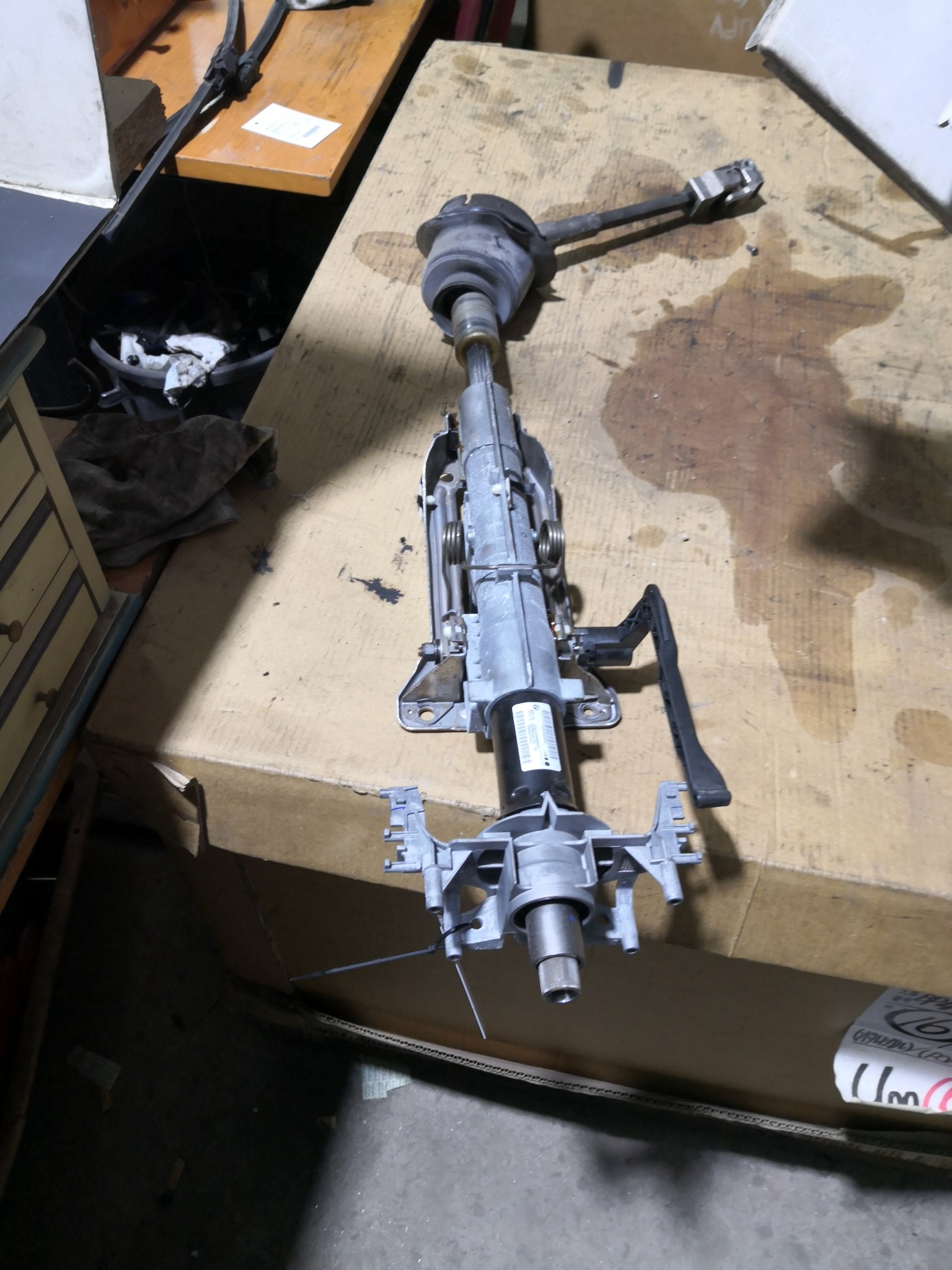 Coluna Direção Manual  BMW - ID S_90088