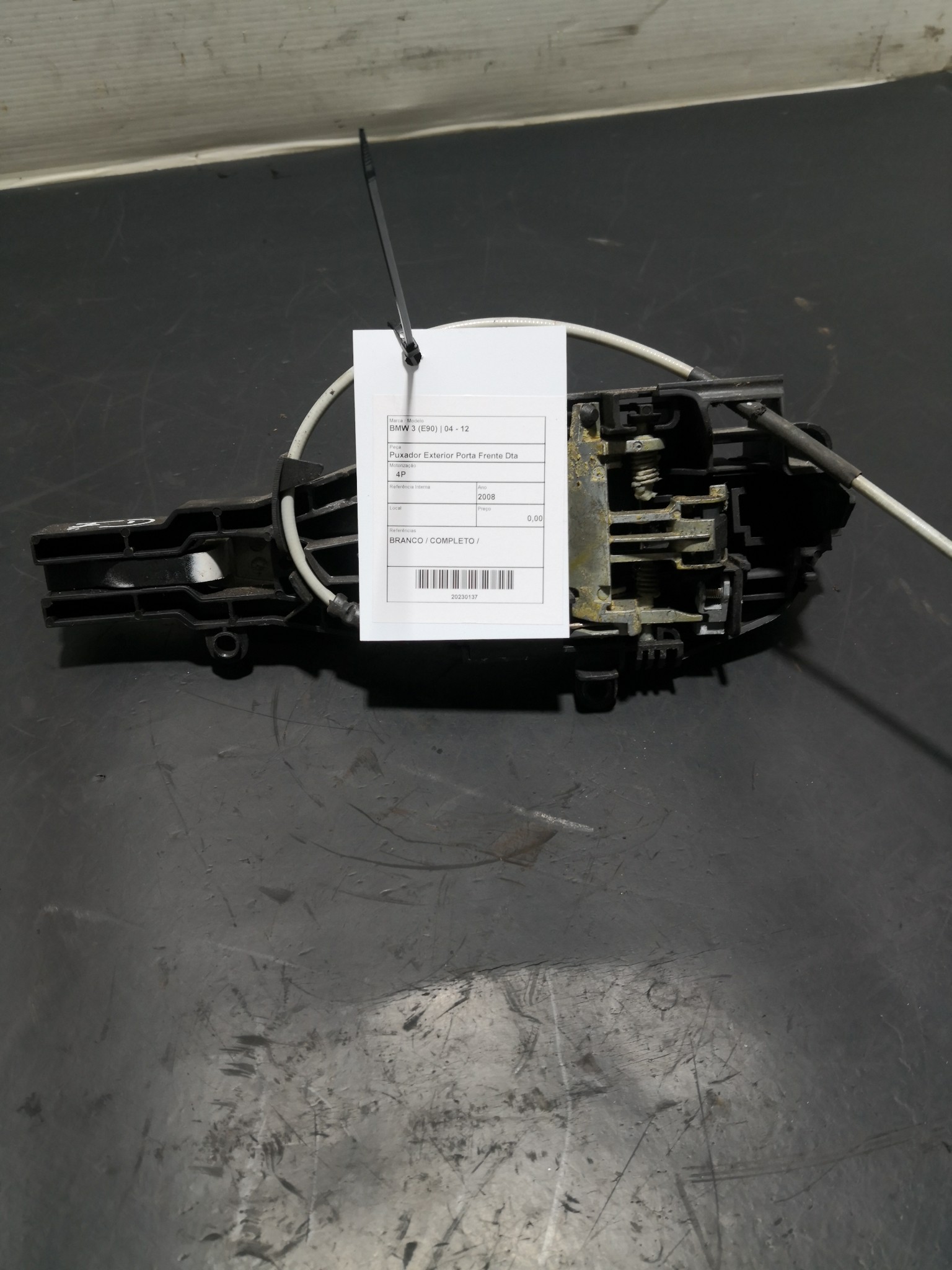 Puxador Exterior Porta Frente Dta BMW - ID S_90136