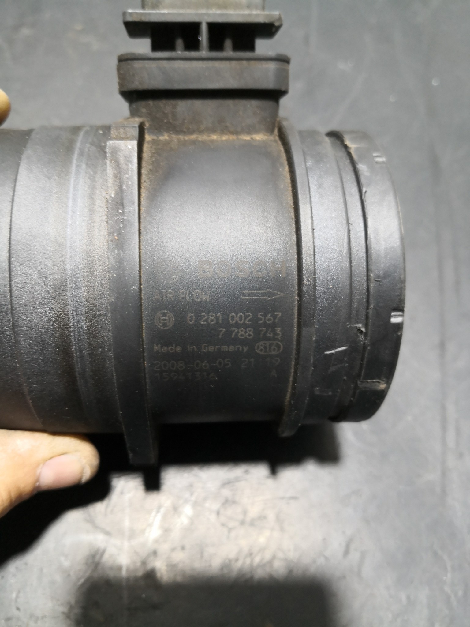 Medidor Massa Ar BMW - ID S_90118