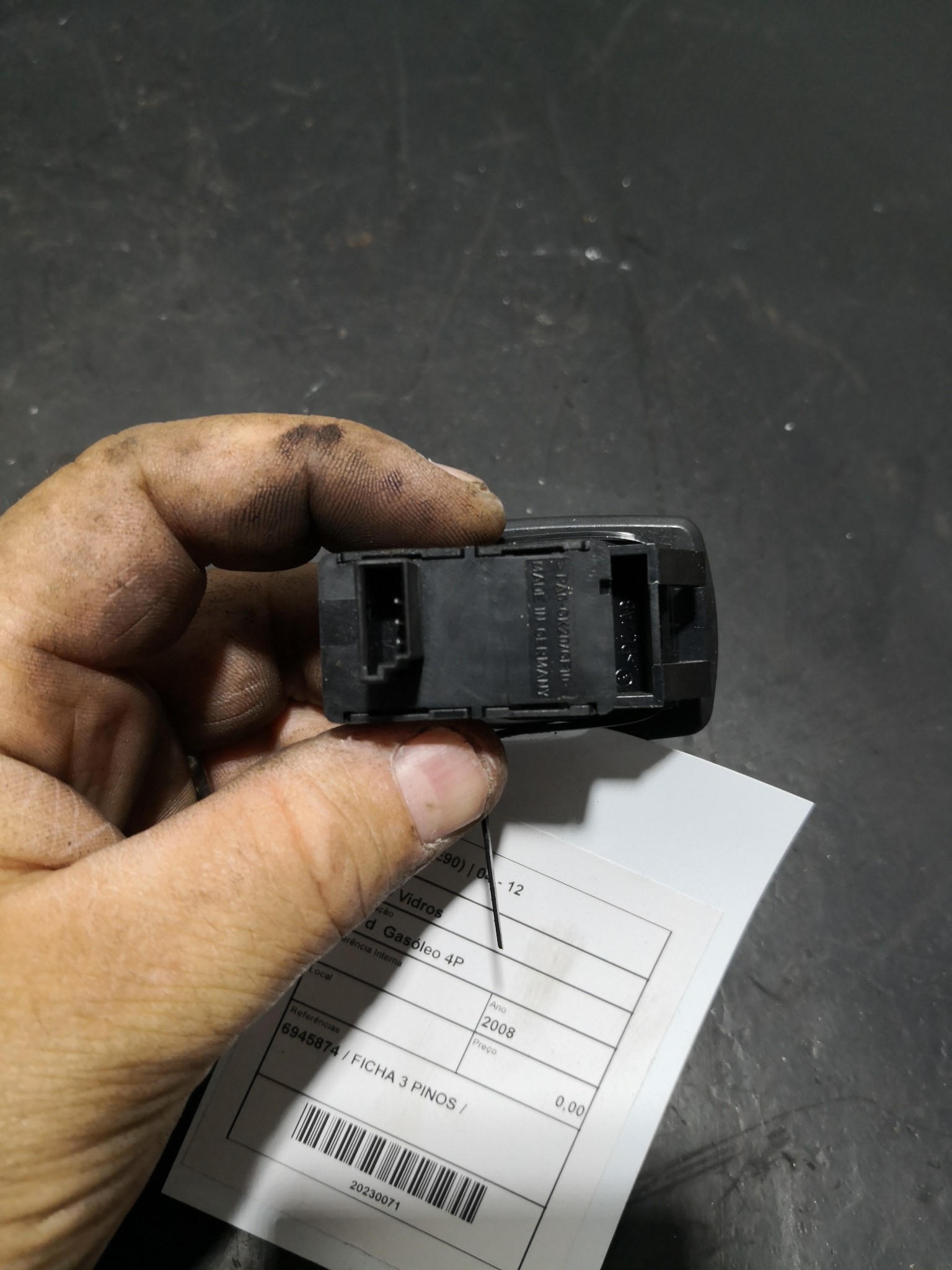 Botão Vidros BMW - ID S_90070