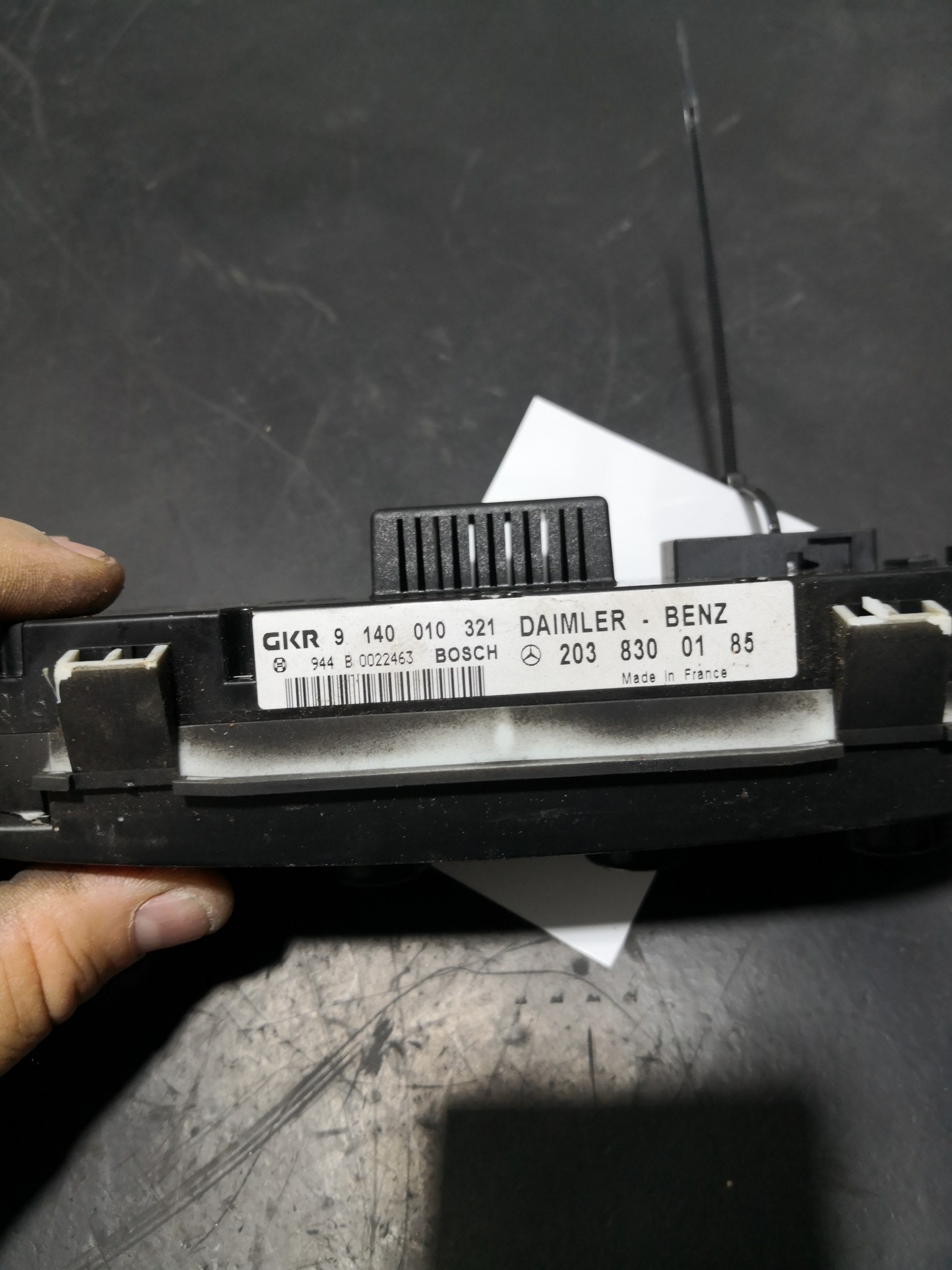 Climatronic MERCEDES-BENZ C-CLASS (W203) | 00 - 07 Imagem-2