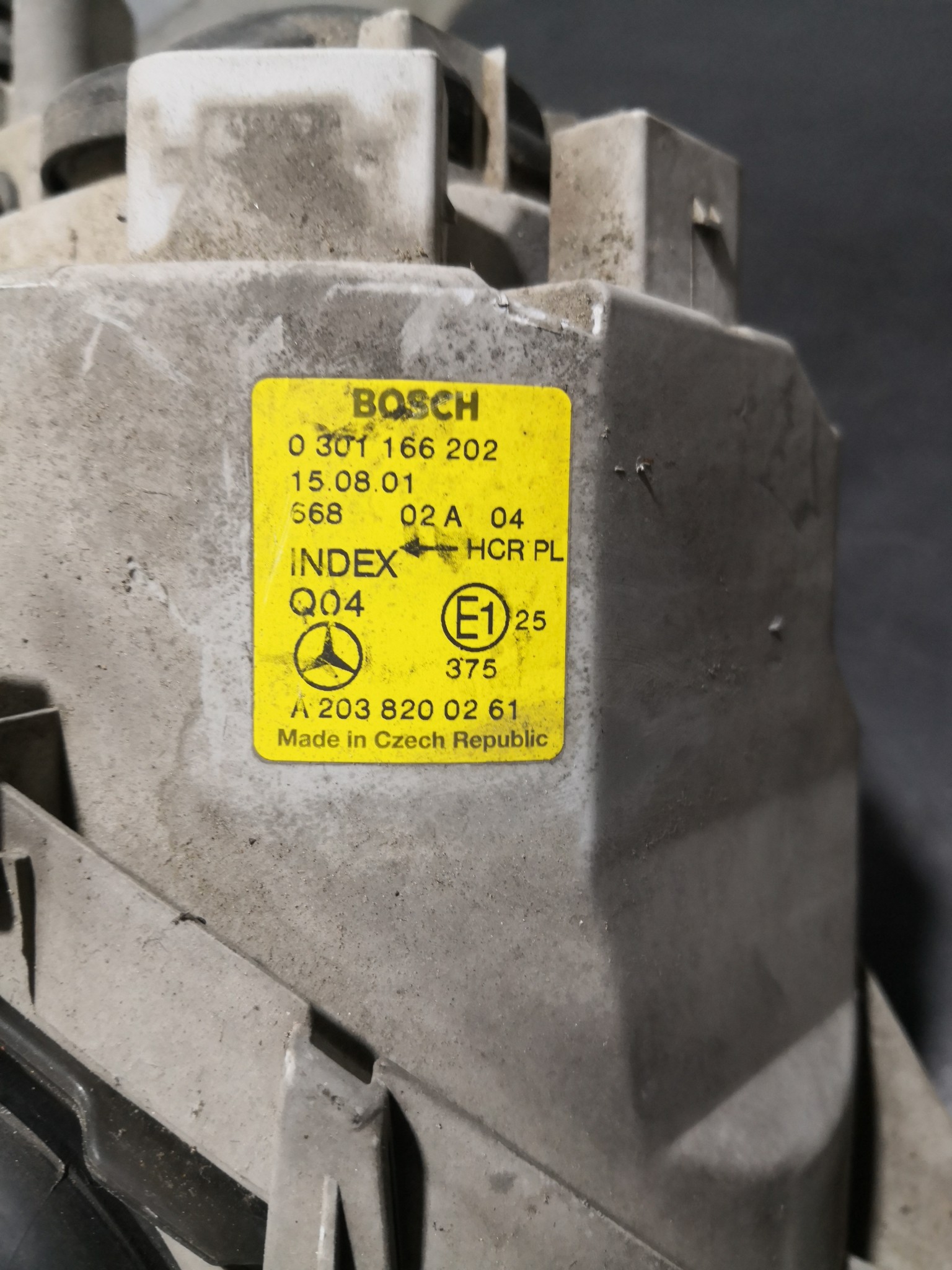 Ótica Dto MERCEDES-BENZ C-CLASS (W203) | 00 - 07 Imagem-1