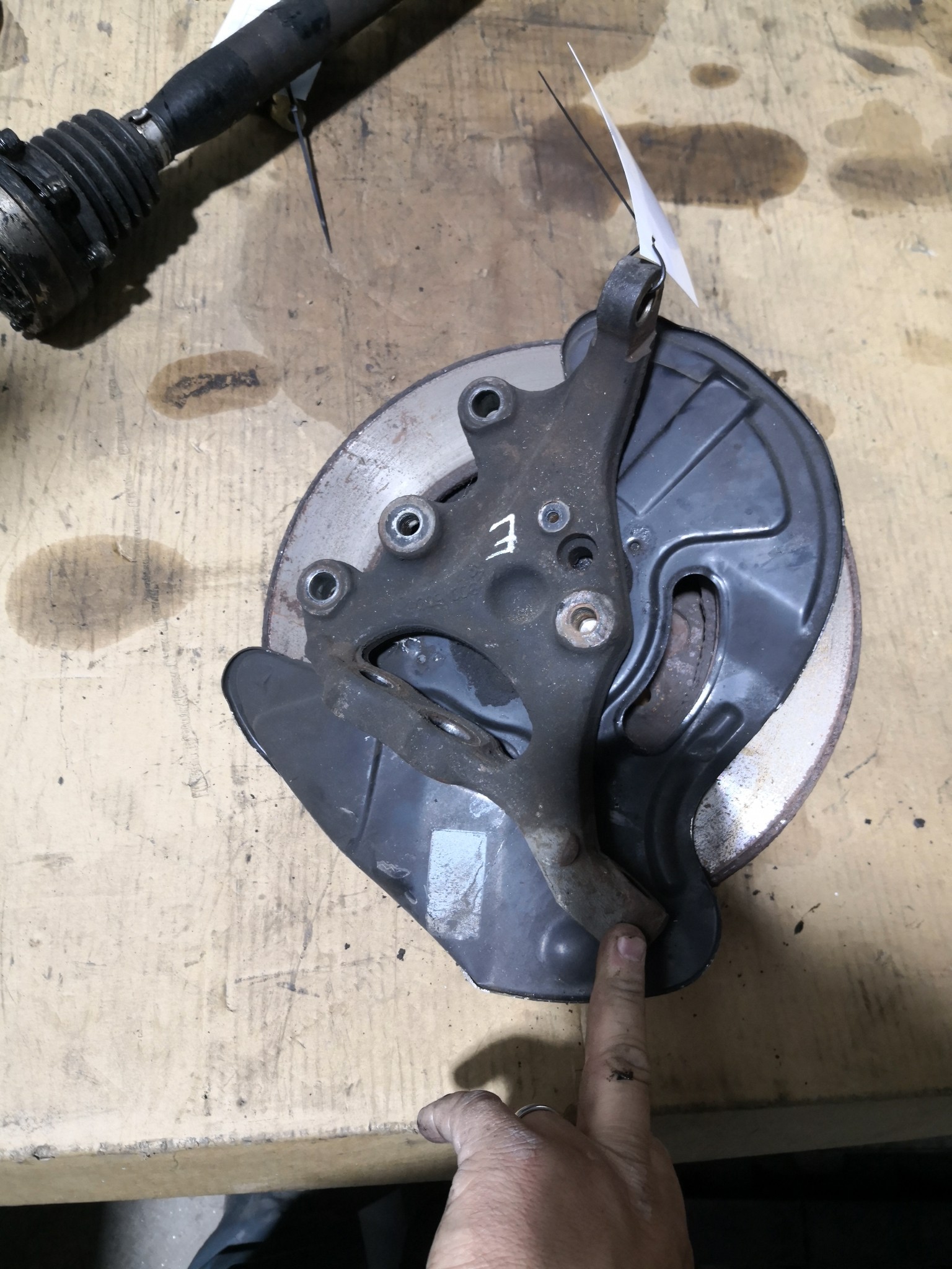 Manga de Eixo Esq MERCEDES-BENZ C-CLASS (W203) | 00 - 07 Imagem-2