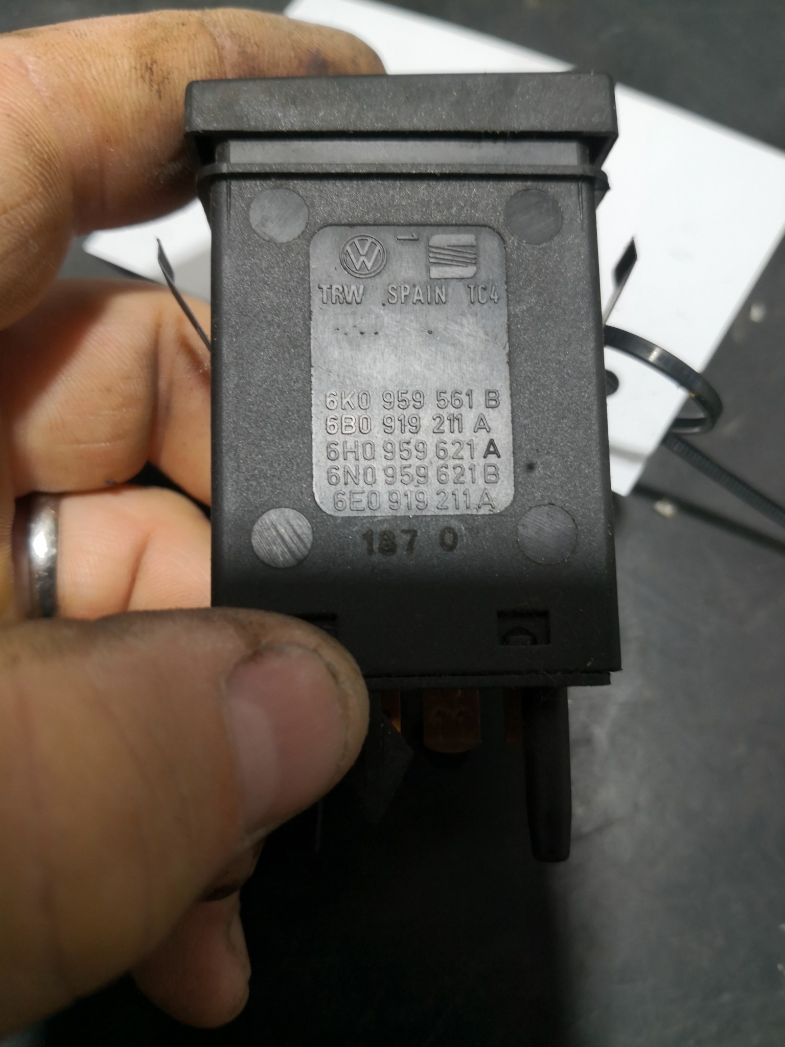 Botão Desembaciador VOLKSWAGEN POLO (6N2) | 99 - 01 Imagem-1