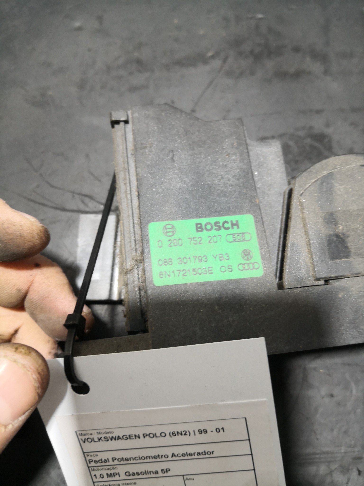 Pedal Potenciometro Acelerador VOLKSWAGEN - ID S_90216