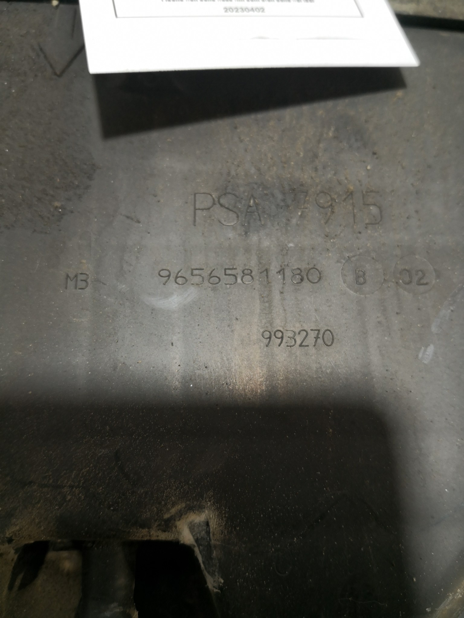 Caixa Filtro de Ar CITROEN BERLINGO / BERLINGO FIRST Caixa (M_) | 96 - 11 Imagem-1