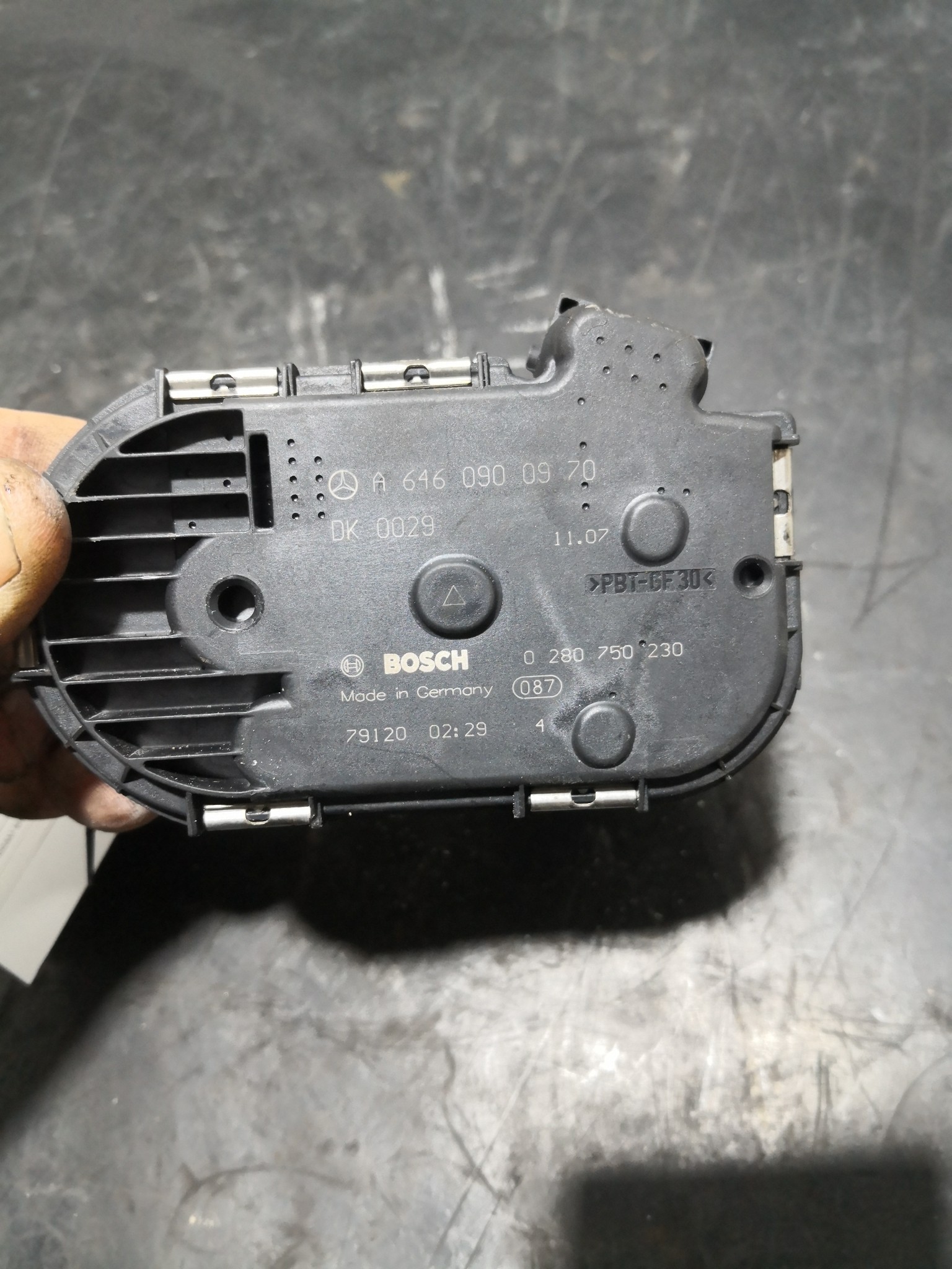 Borboleta de Admissão MERCEDES-BENZ - ID S_90510