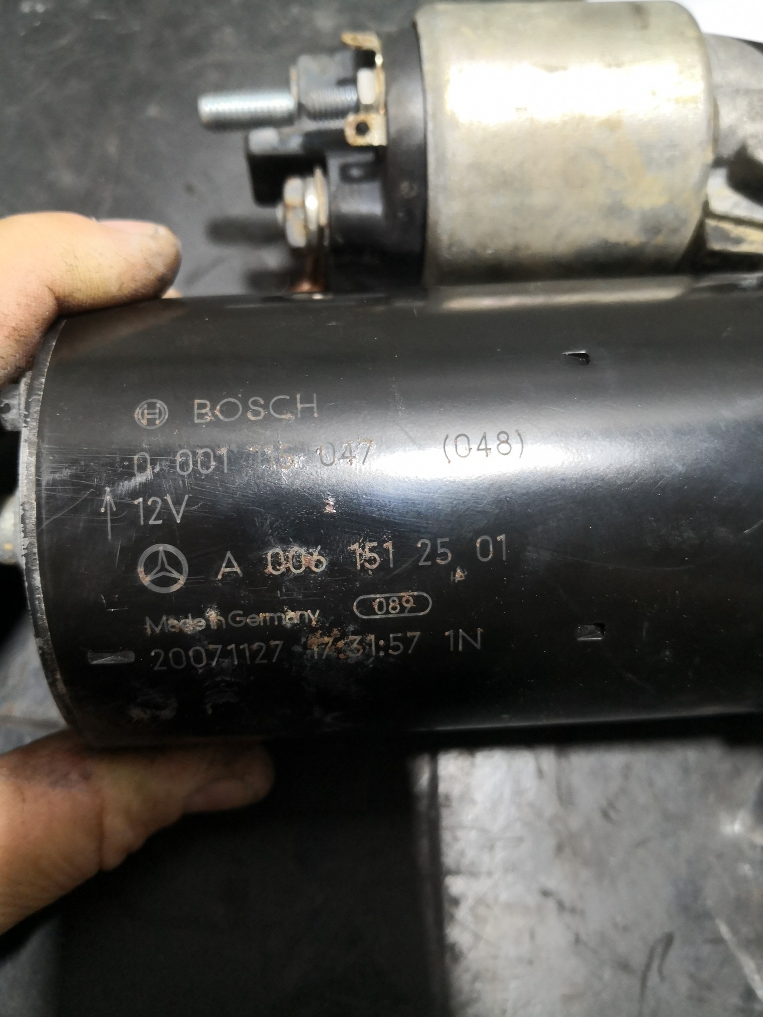 Motor de Arranque MERCEDES-BENZ - ID S_90517