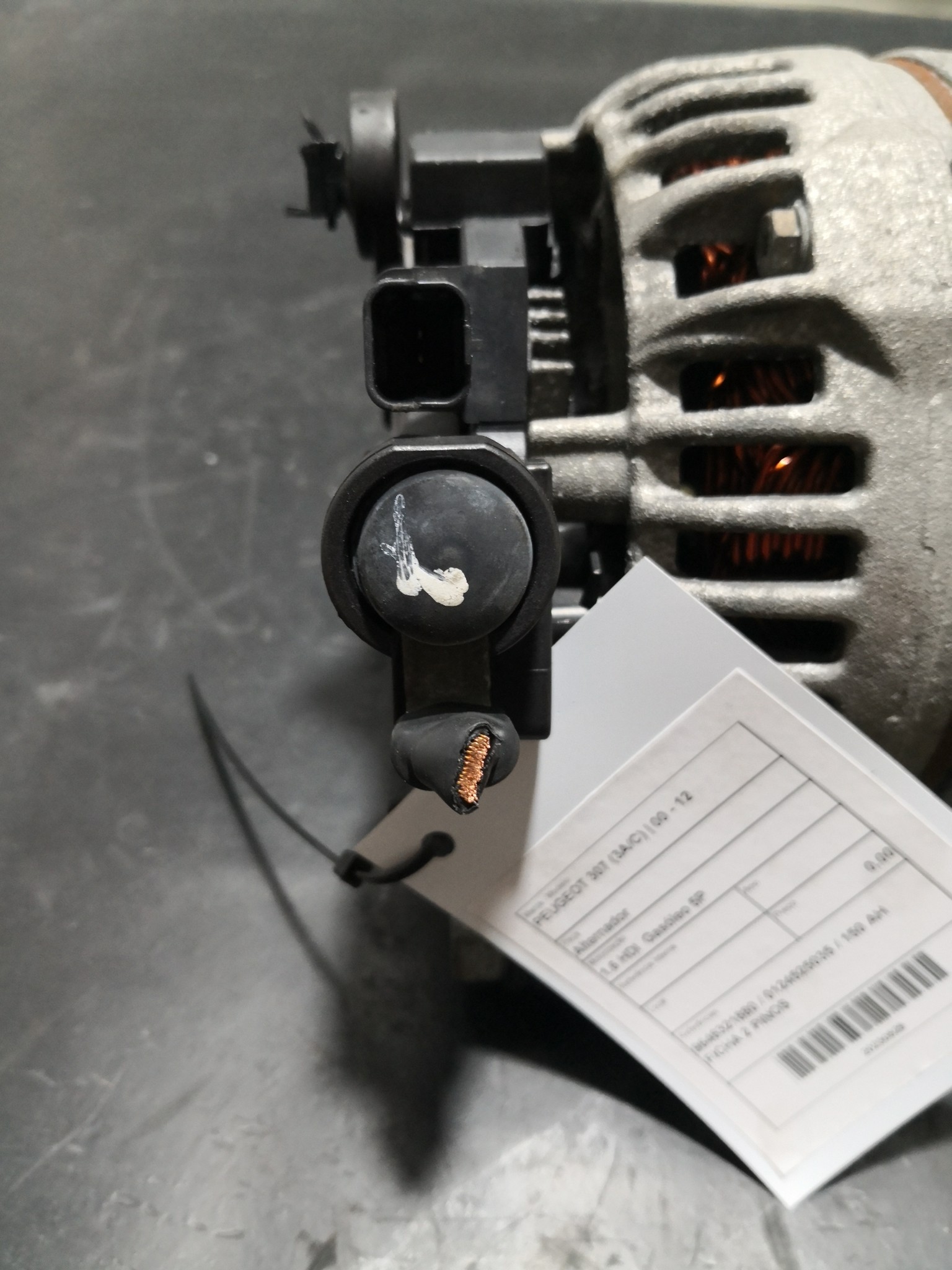 Alternador PEUGEOT 307 (3A/C) | 00 - 12 Imagem-3