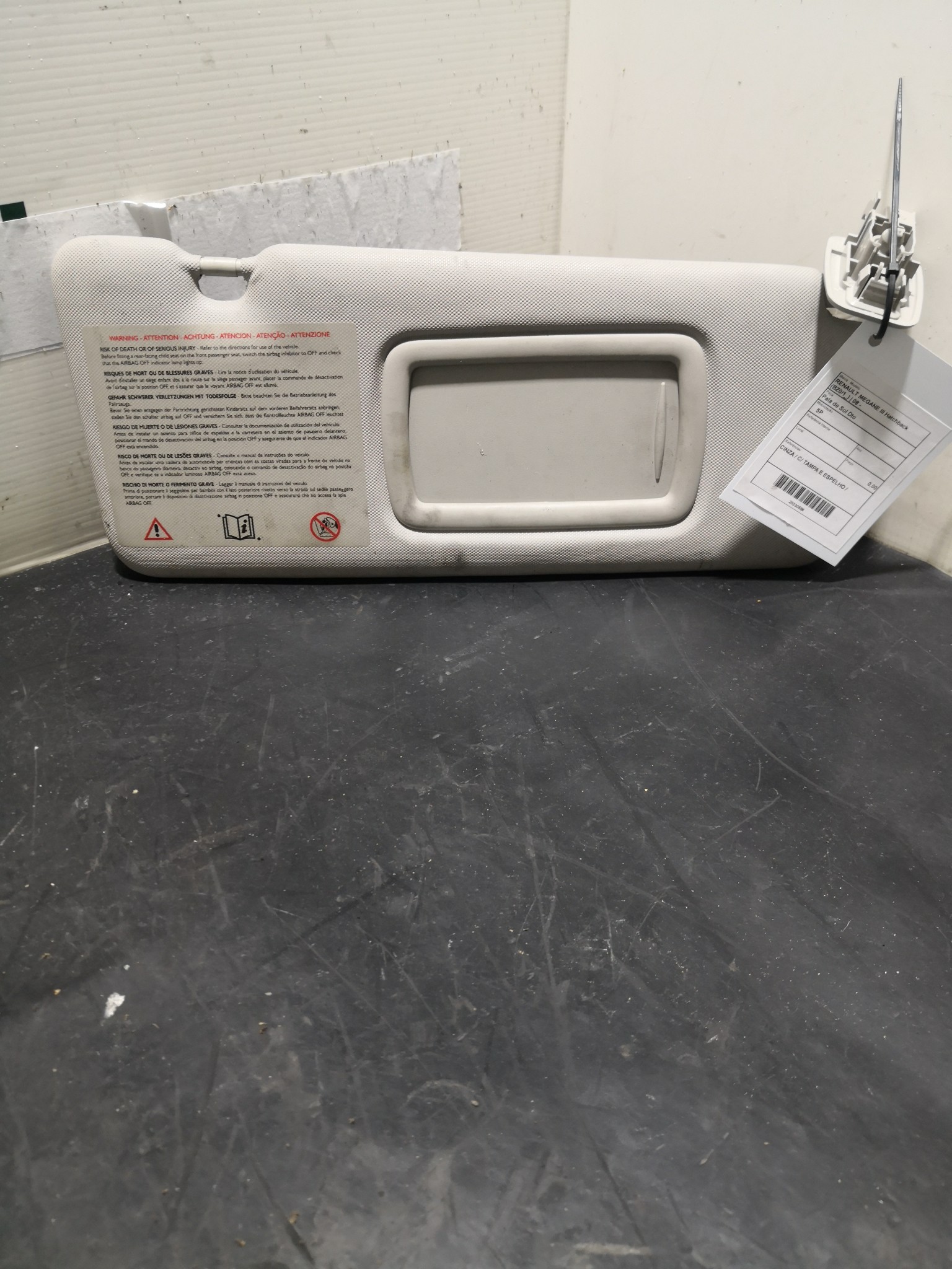 Pala de Sol Dto RENAULT - ID S_90585