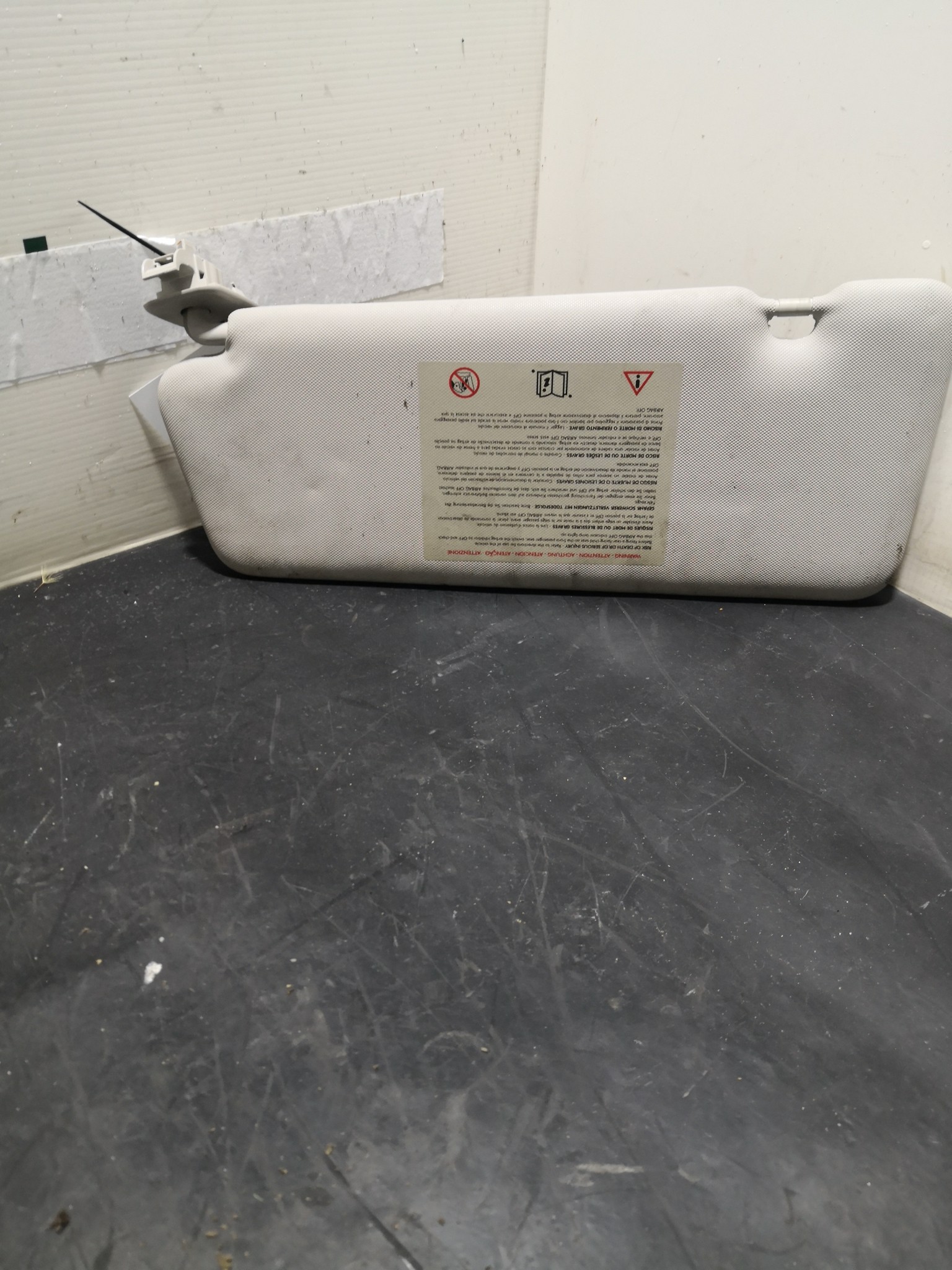 Pala de Sol Dto RENAULT MEGANE III Hatchback (BZ0/1_) | 08 -  Imagem-1