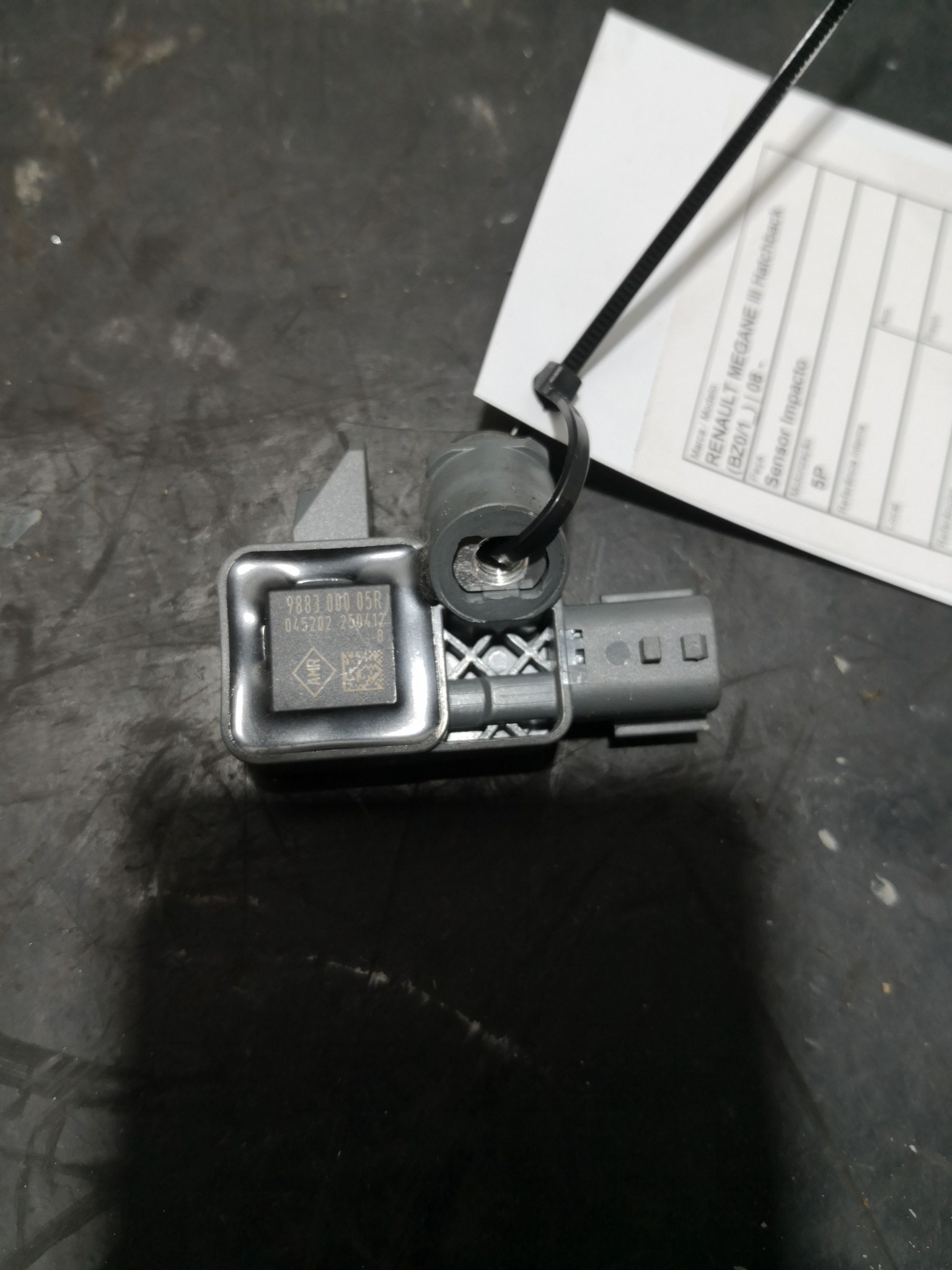 Sensor Impacto RENAULT MEGANE III Hatchback (BZ0/1_) | 08 -  Imagem-1