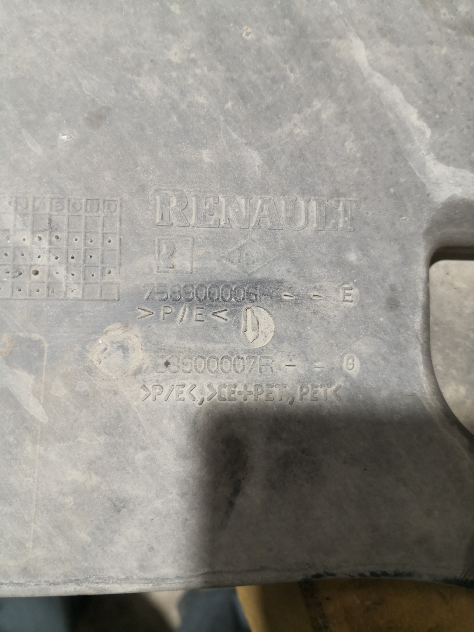 Protecção Inferior Motor RENAULT - ID S_90601