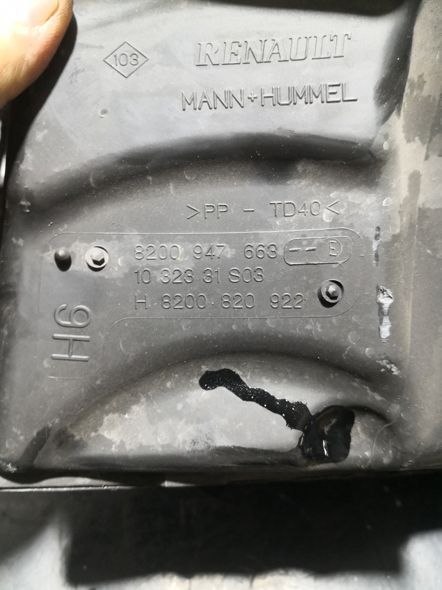 Caixa Filtro de Ar RENAULT MEGANE III Hatchback (BZ0/1_) | 08 -  Imagem-2