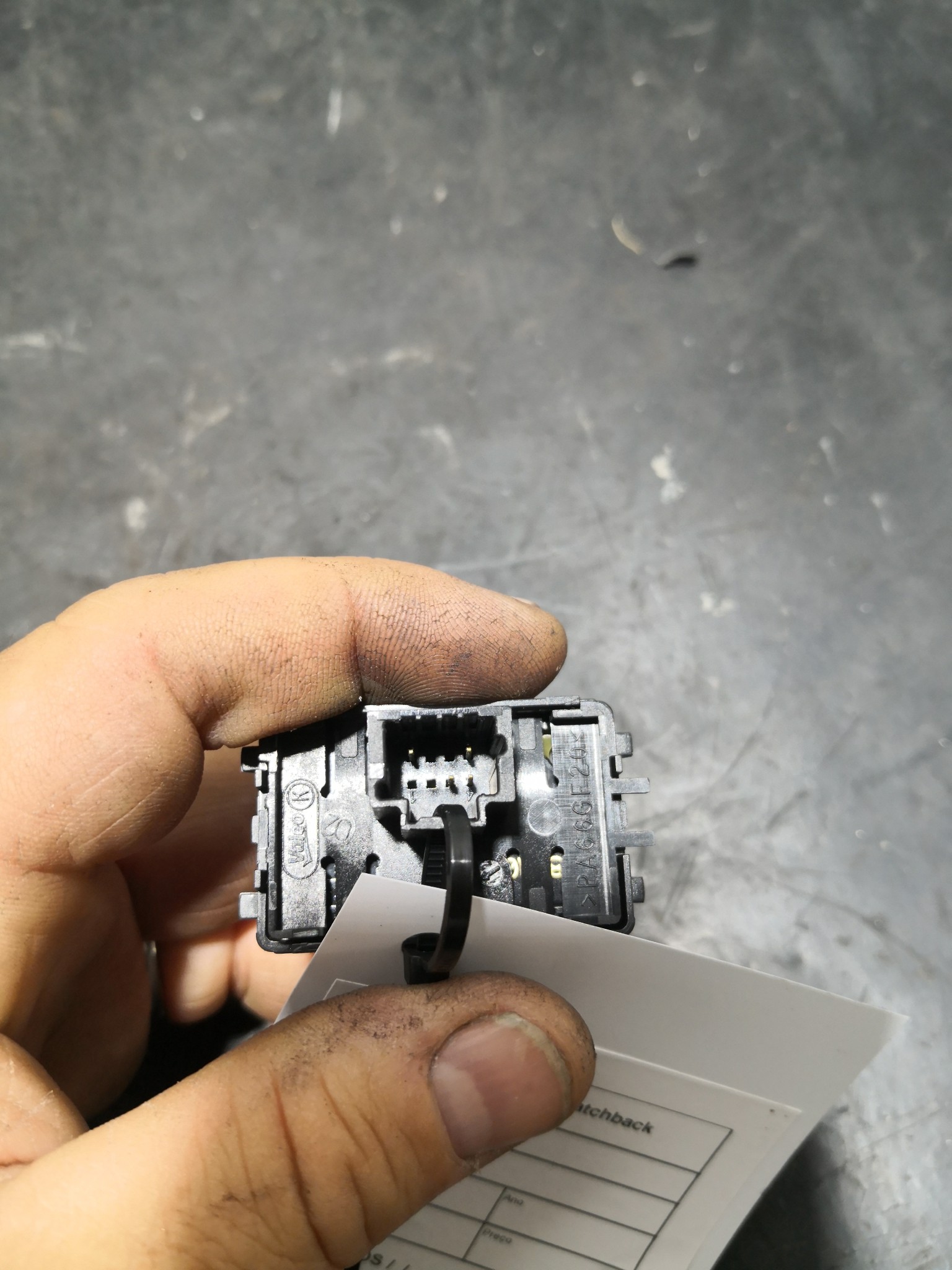 Botão Vidros RENAULT - ID S_90660