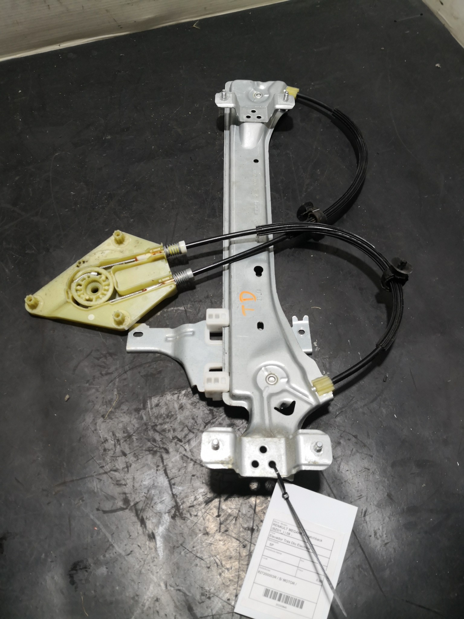 Elevador Trás Dto Electrico RENAULT - ID S_90639