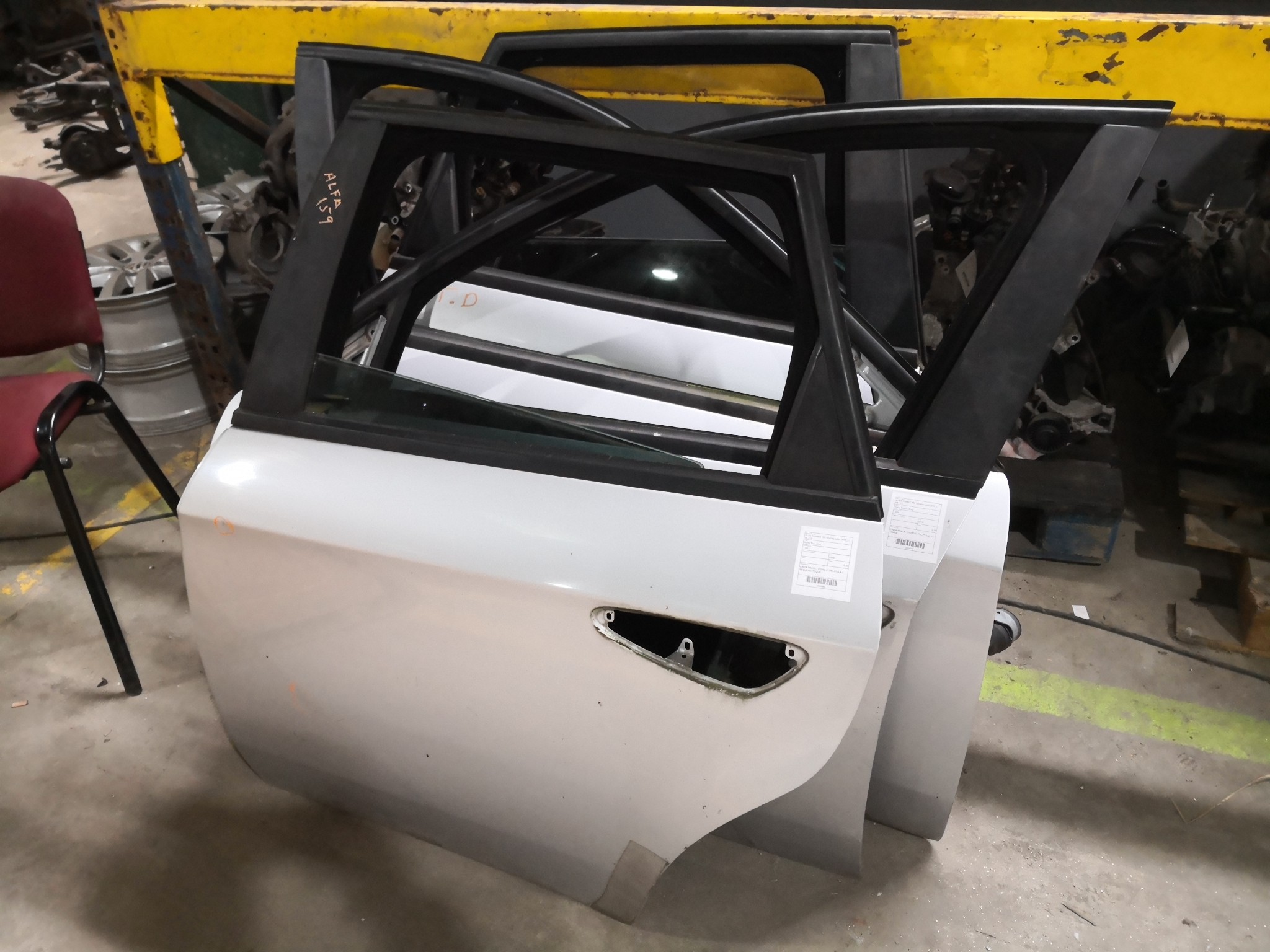 Porta Trás Esq ALFA ROMEO 159 Sportwagon (939_) | 05 - 12 Imagem-3