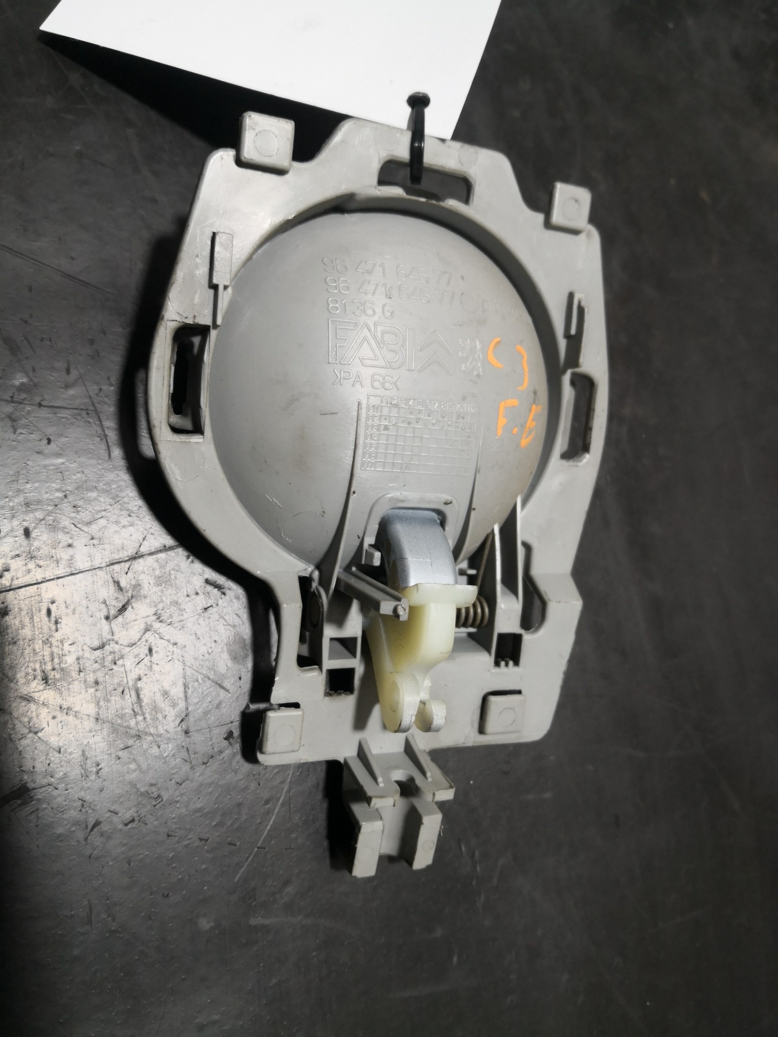 Puxador Interior Frt Esq CITROEN C3 I (FC_, FN_) | 02 -  Imagem-1