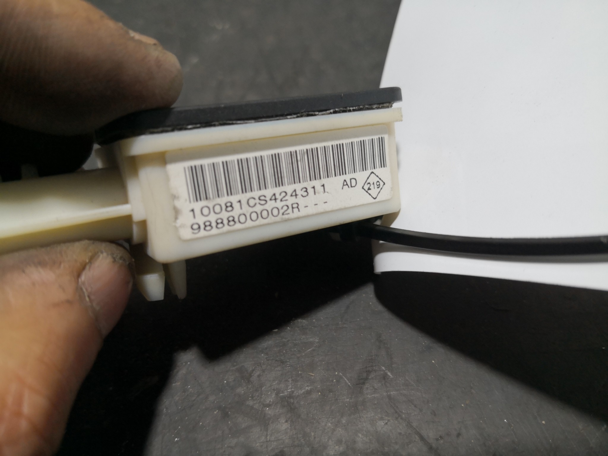 Sensor Impacto RENAULT SCÉNIC III (JZ0/1_) | 08 -  Imagem-1