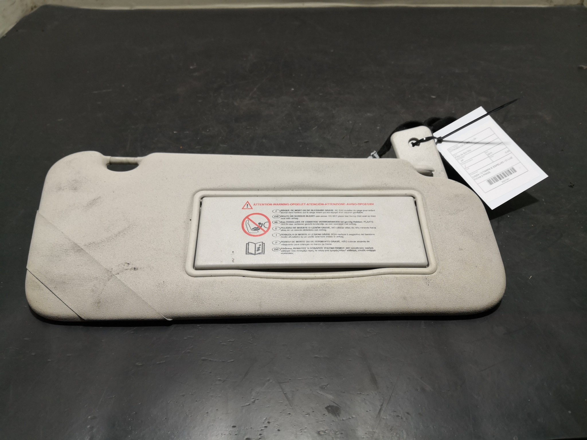 Pala de Sol Dto CITROEN - ID S_91240