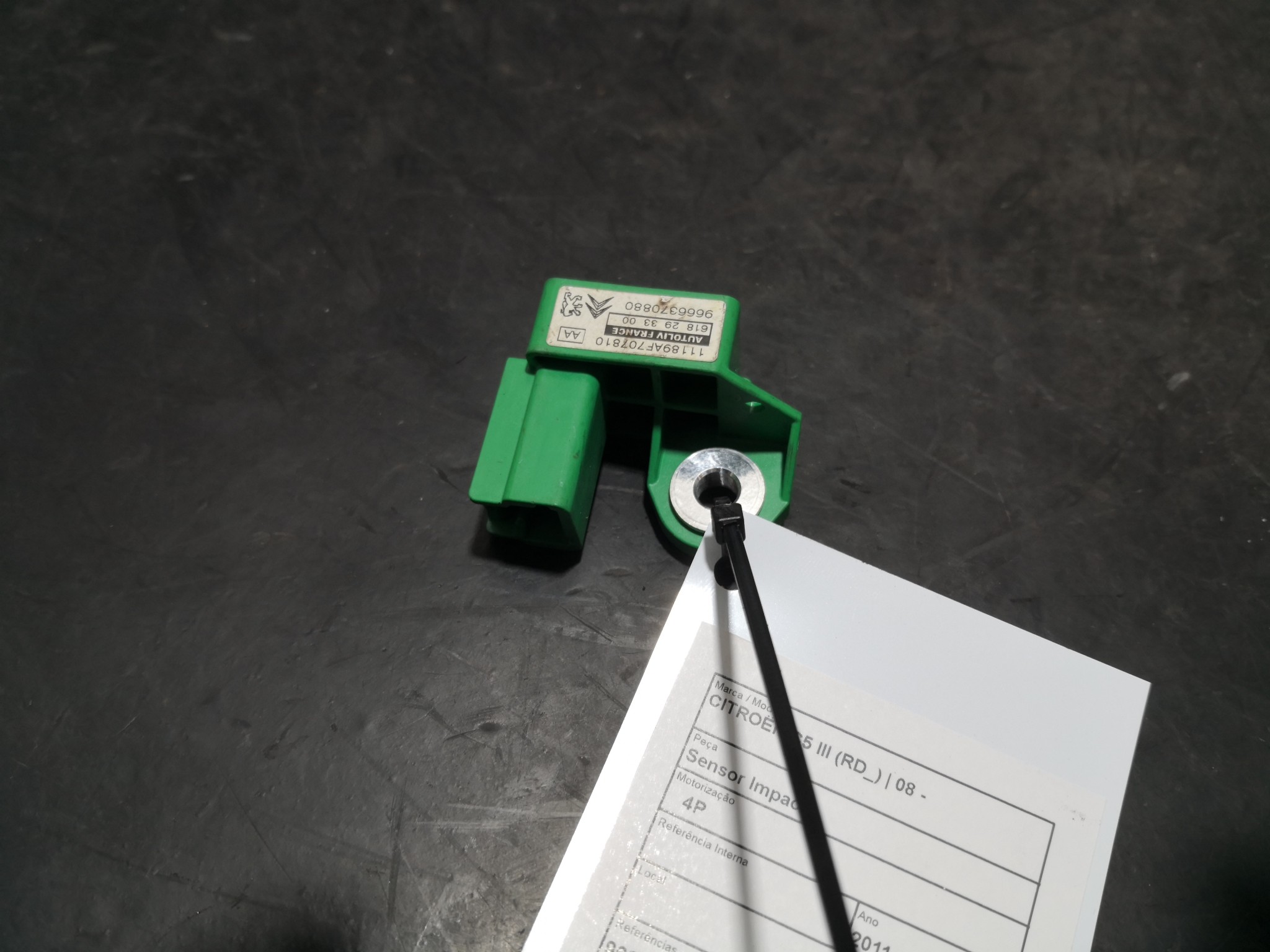 Sensor Impacto CITROEN - ID S_91255
