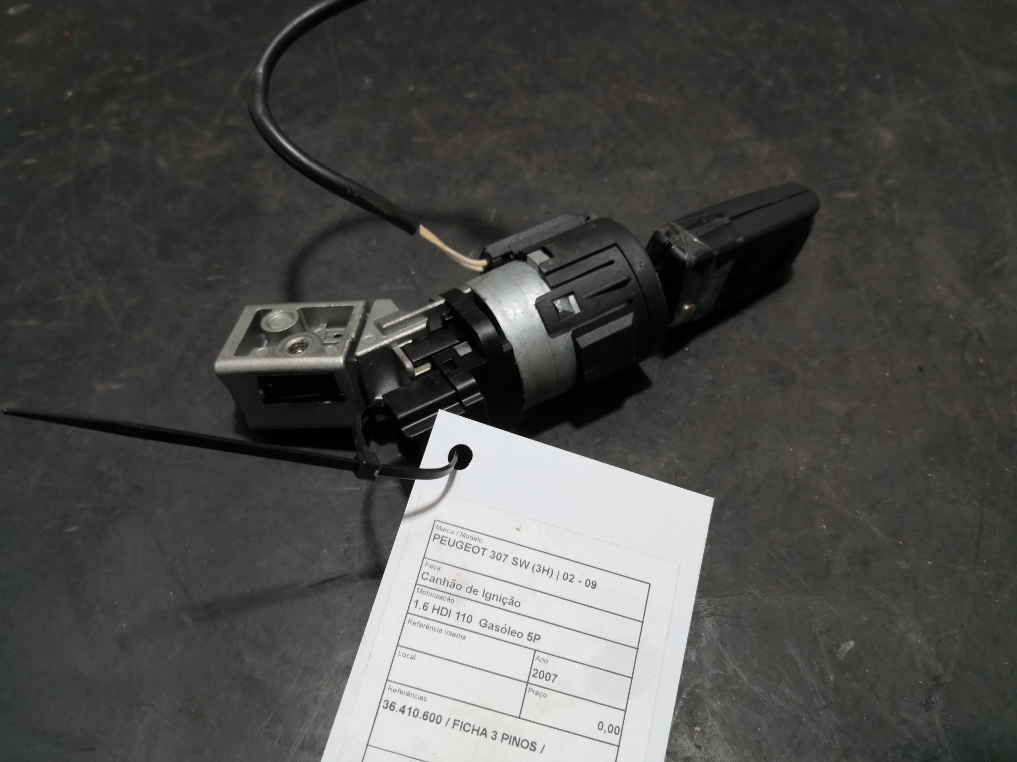 Canhão de Ignição PEUGEOT - ID S_91259