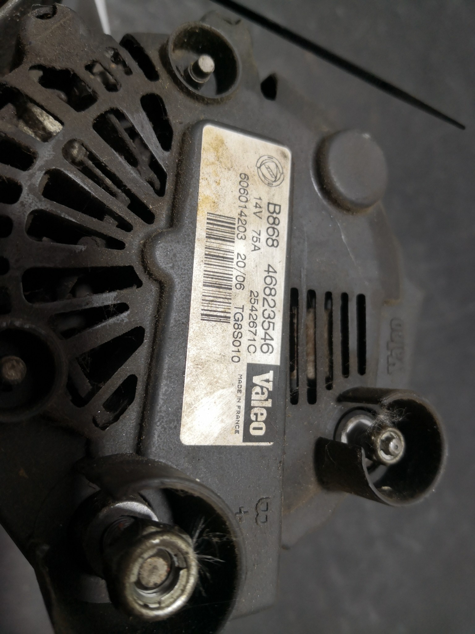 Alternador FIAT GRANDE PUNTO (199_) | 05 -  Imagem-3