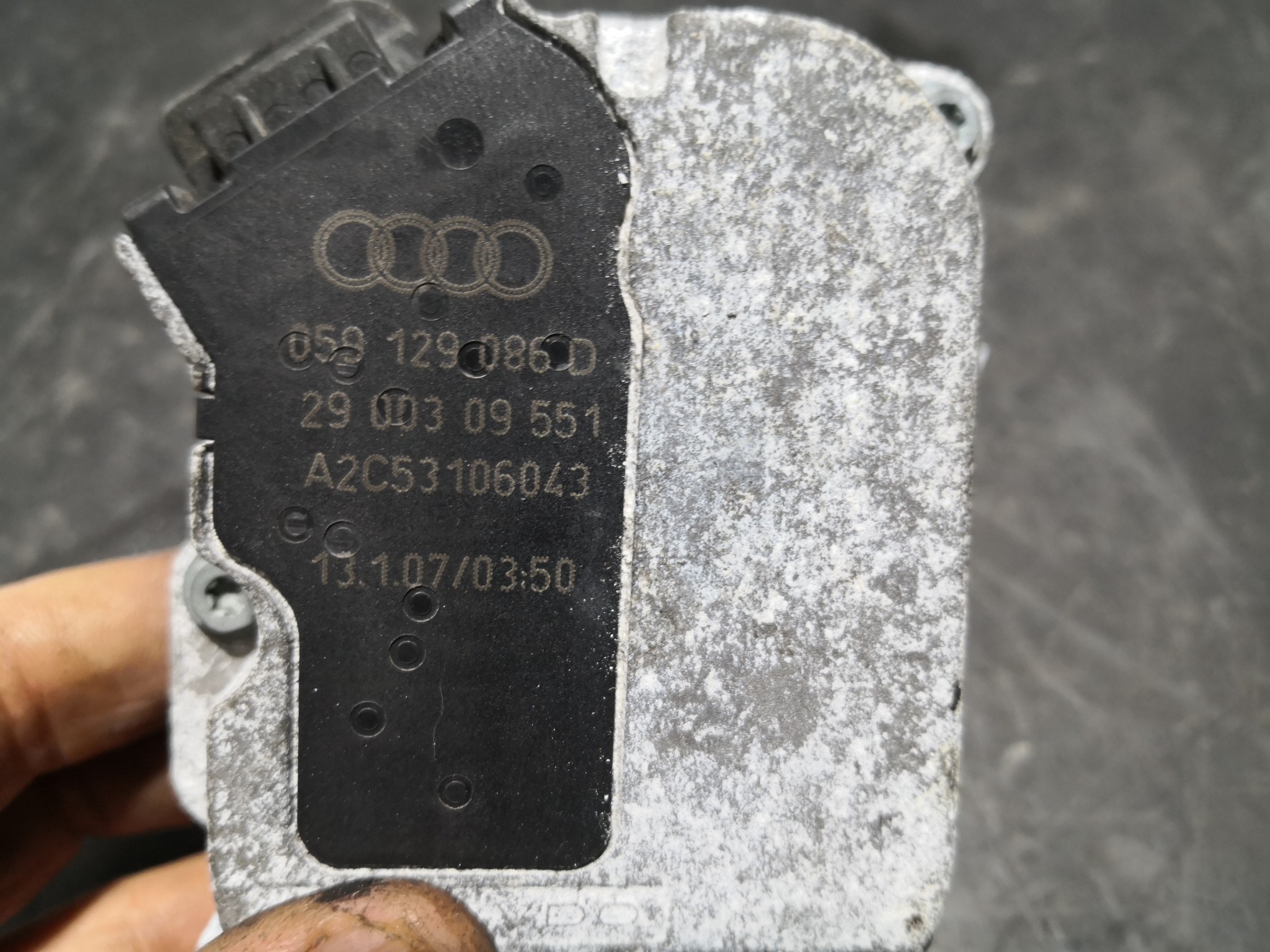 Borboleta de Admissão AUDI A4 Avant (8ED, B7) | 04 - 08 Imagem-1