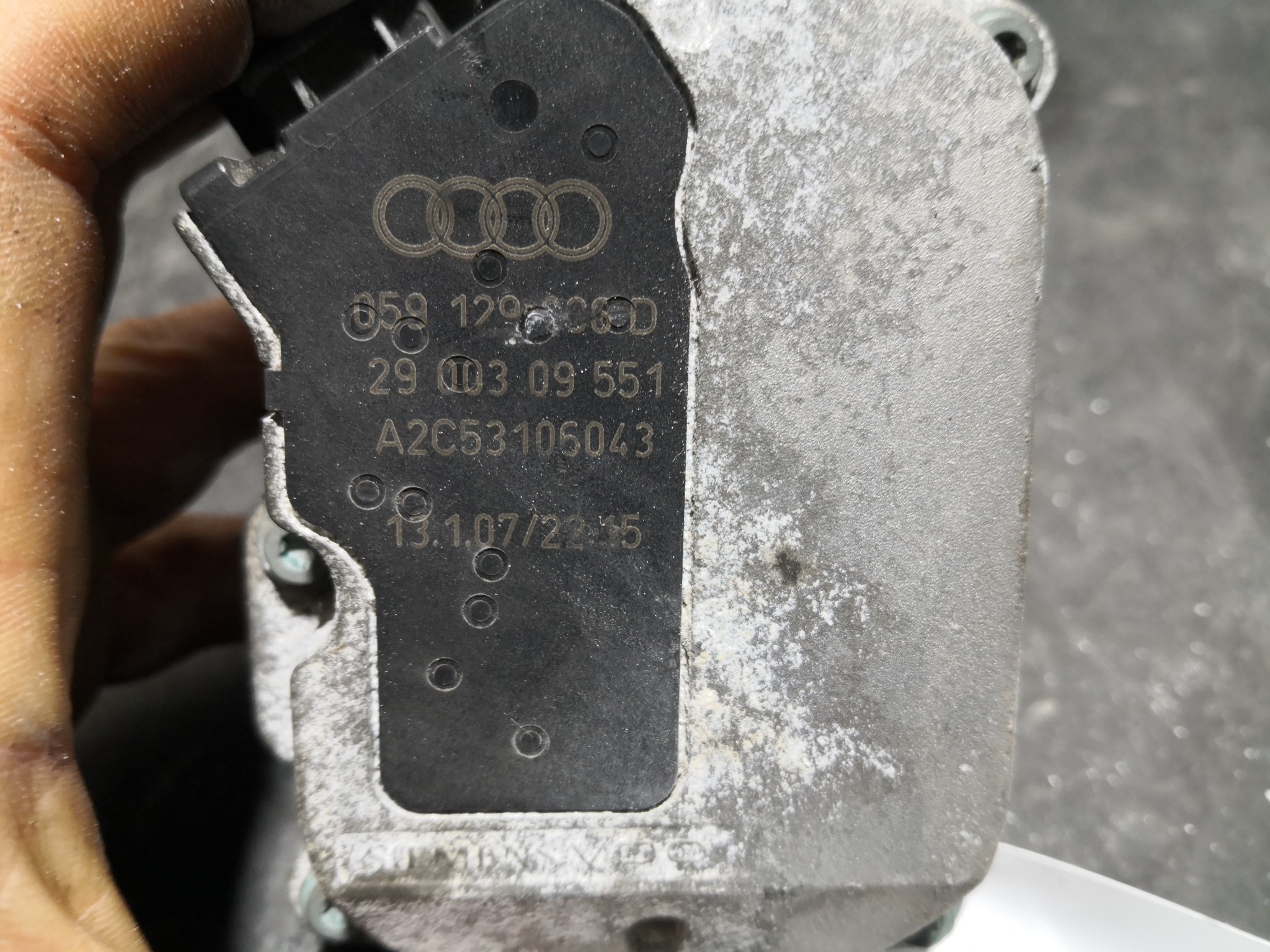 Borboleta de Admissão AUDI A4 Avant (8ED, B7) | 04 - 08 Imagem-4