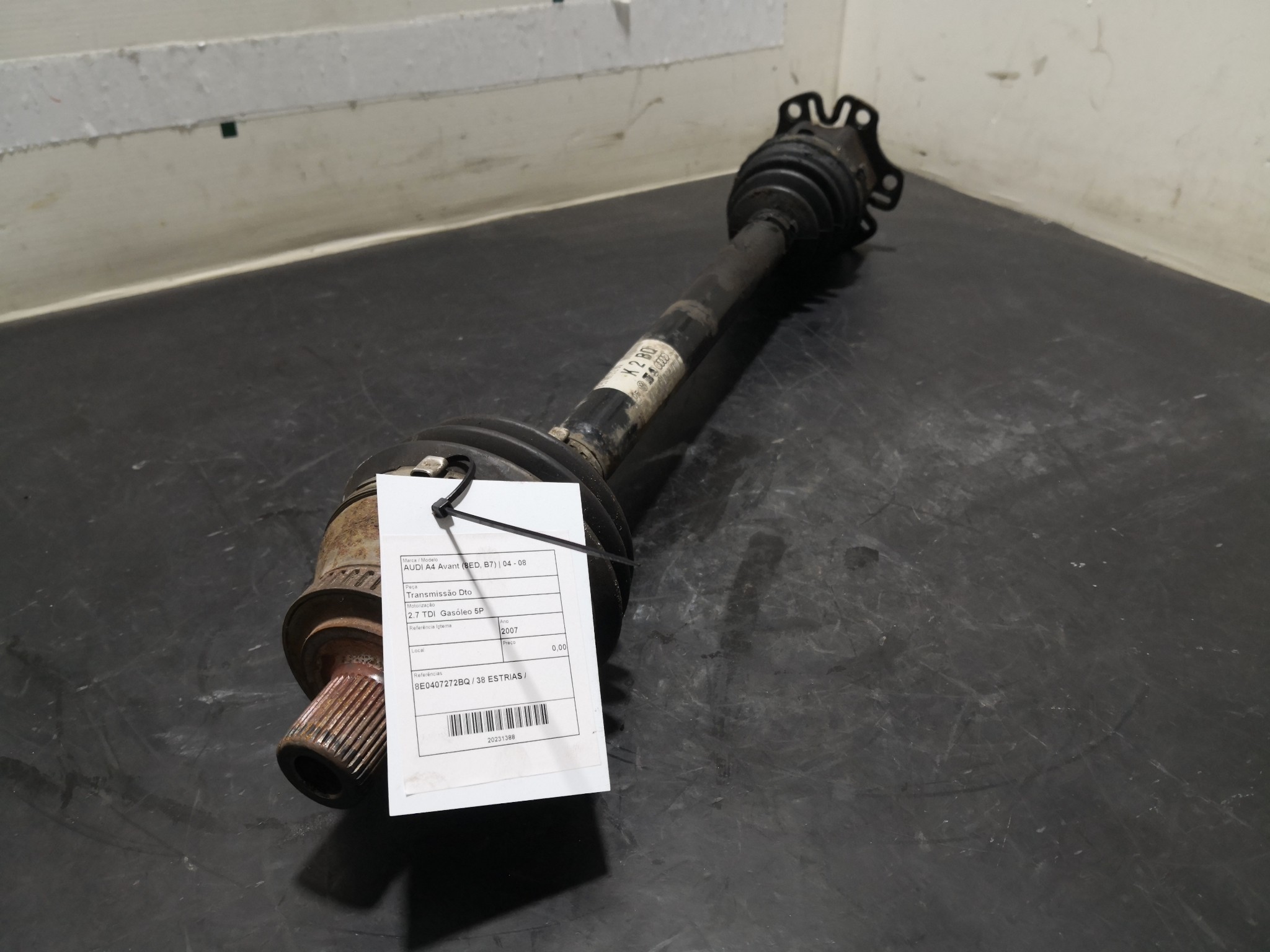 Transmissão Dto AUDI - ID S_91387