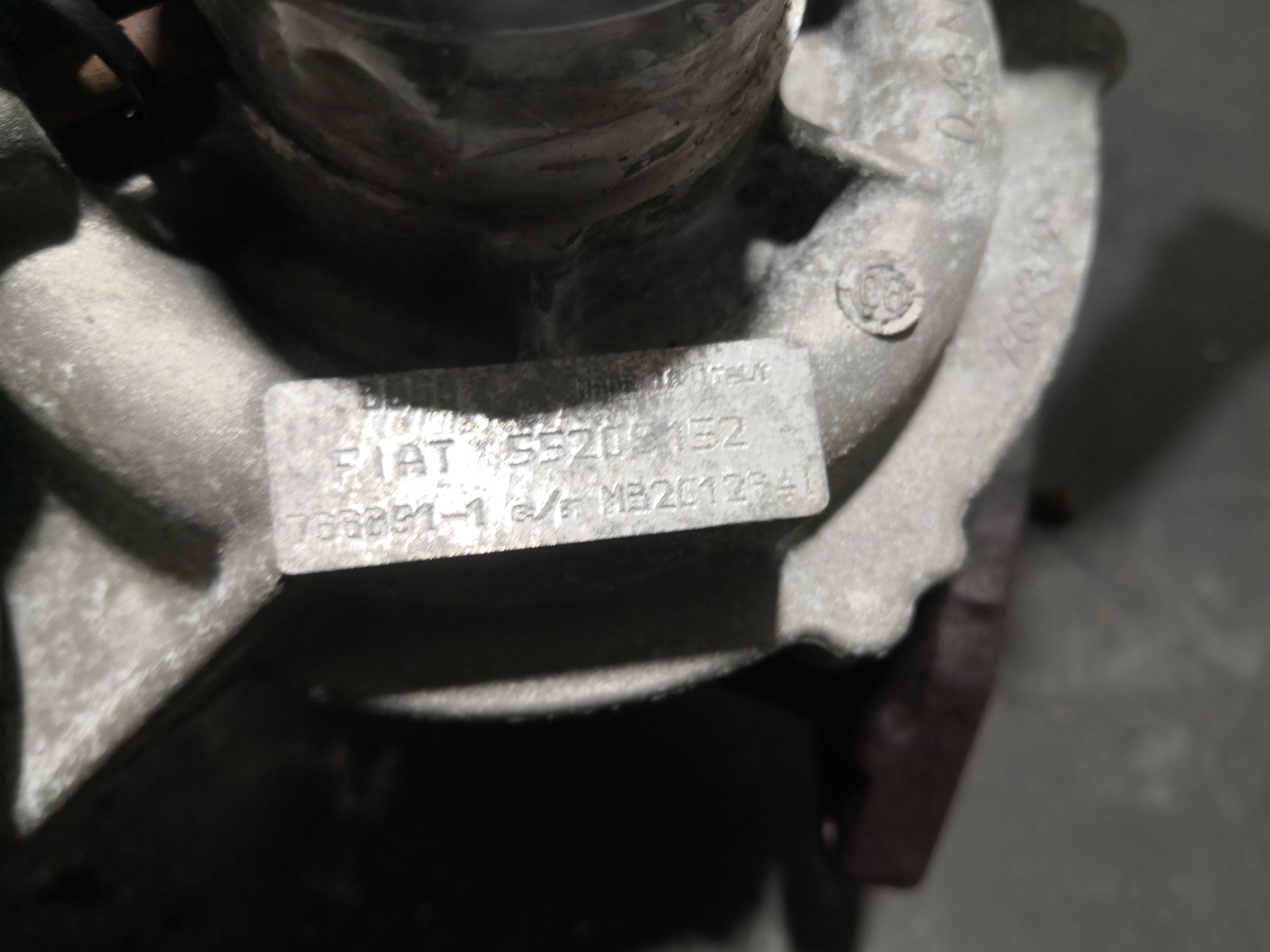 Turbo FIAT BRAVO II (198_) | 06 -  Imagem-2