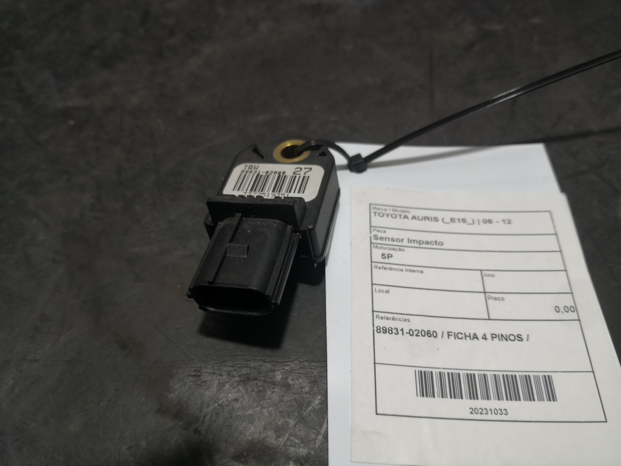 Sensor Impacto TOYOTA - ID S_91032