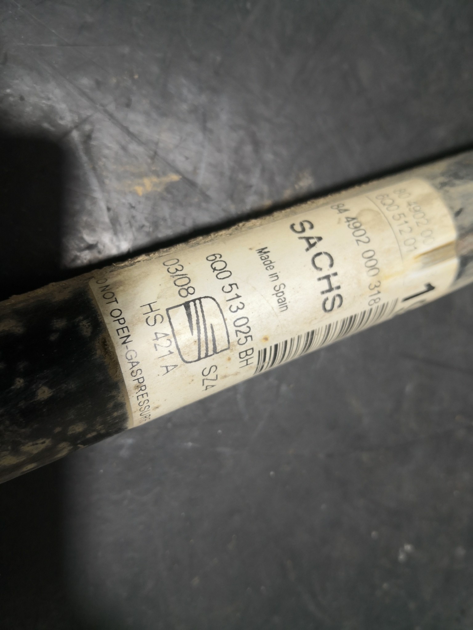 Amortecedor Trás Esq SEAT CORDOBA (6L2) | 02 - 09 Imagem-2